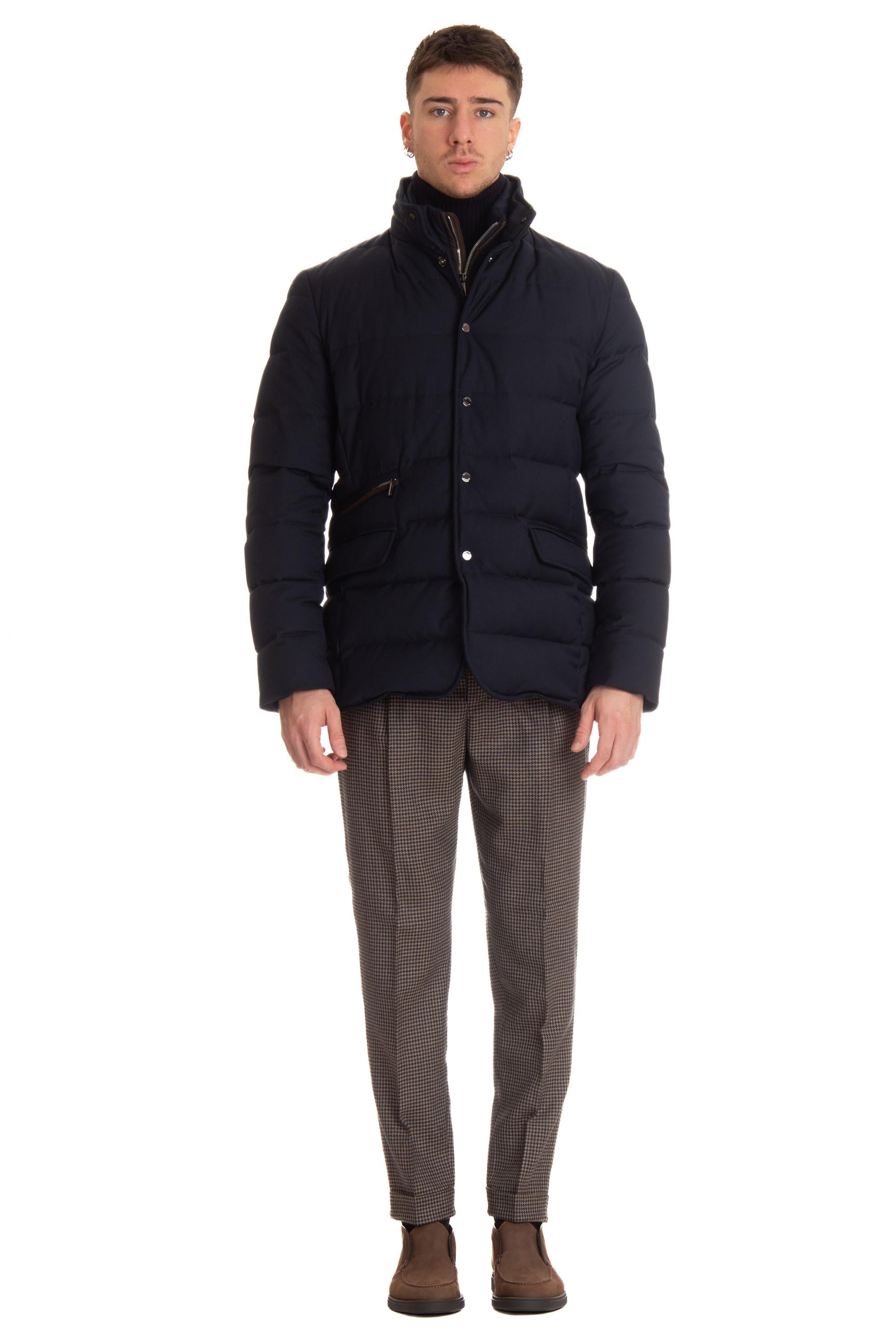 Giubbotto modello giacca imbottito in piuma MIRO-PUM U0402 Moorer 