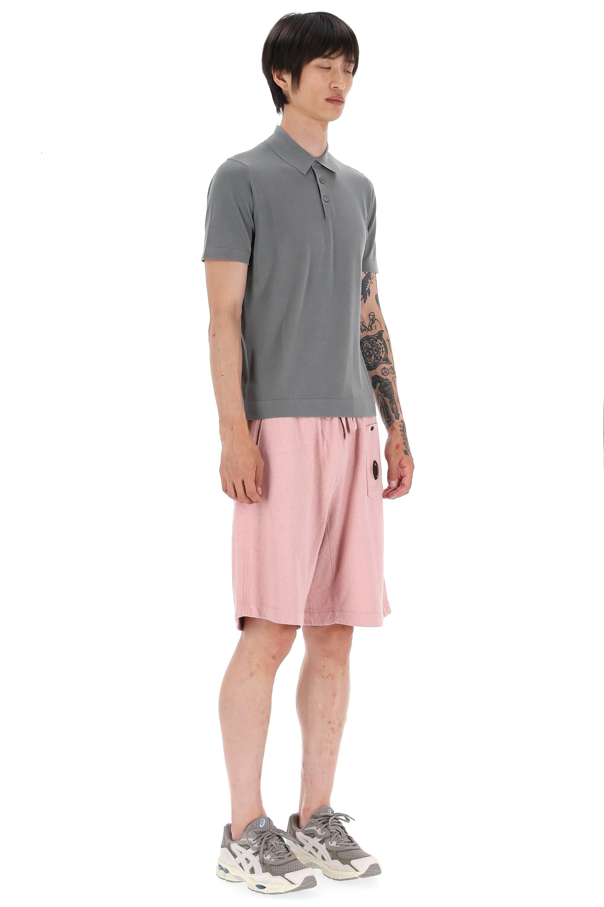 Polo in cotone frosted D0GF202N-4 669 Drumohr 
