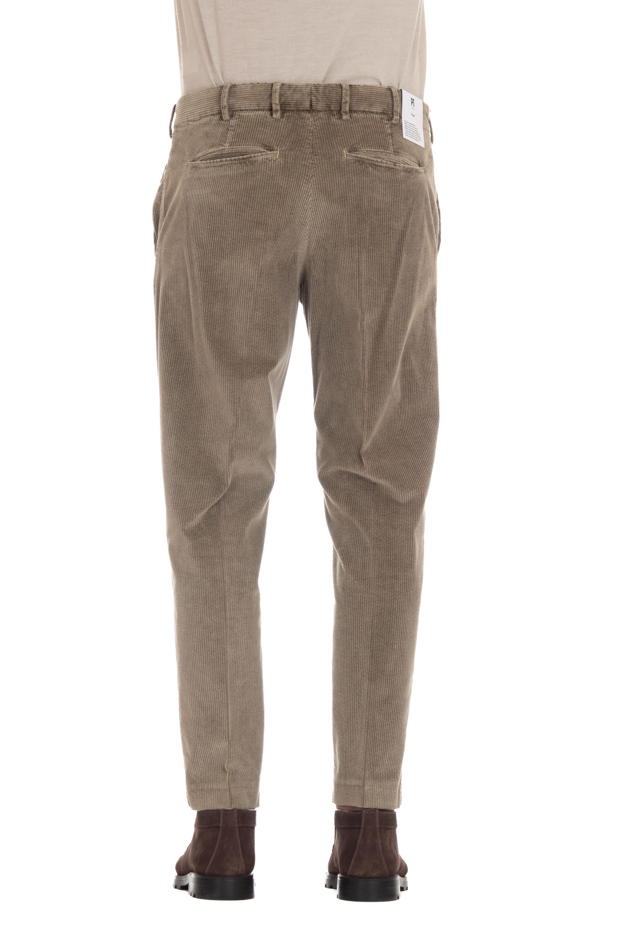 PT Torino Pantalone in velluto coste 500 righe Rebel fit RTZ1Z00FWD TU87/2 N865 