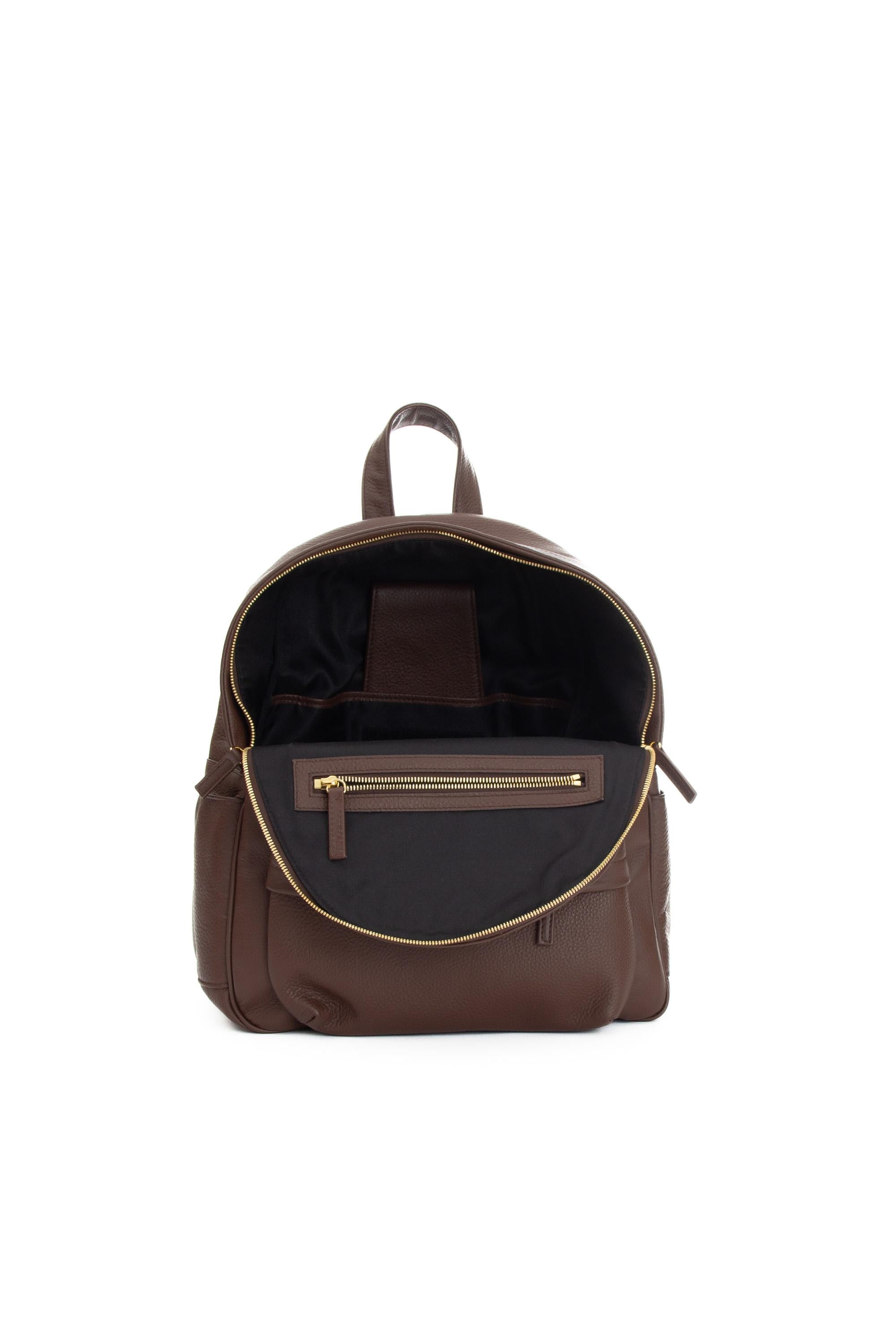 Zaino in pelle supersoft A77BORA03 PEL0A002 04 Eleventy 