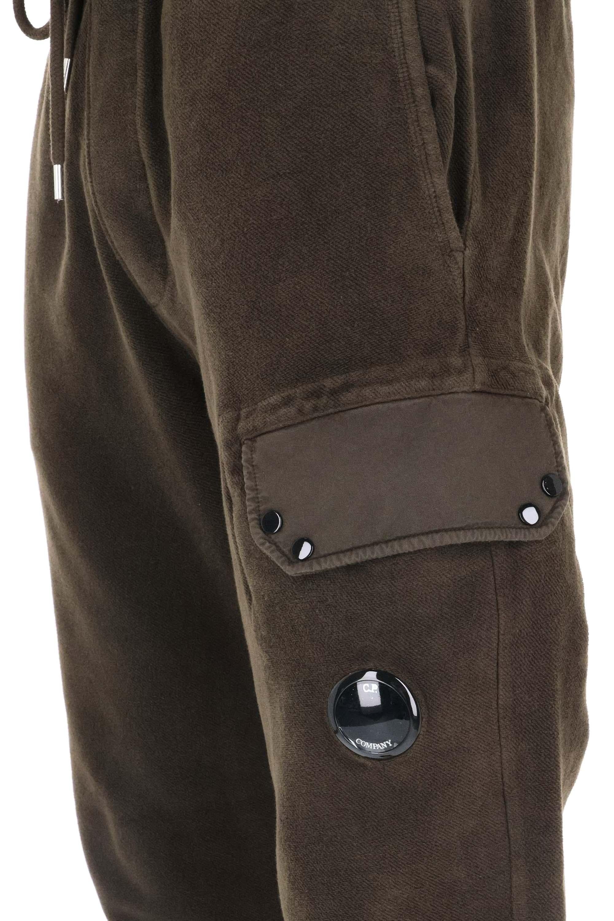 Pantalone felpa in cotone brushed MSP308A00-6614G 683 CP Company 