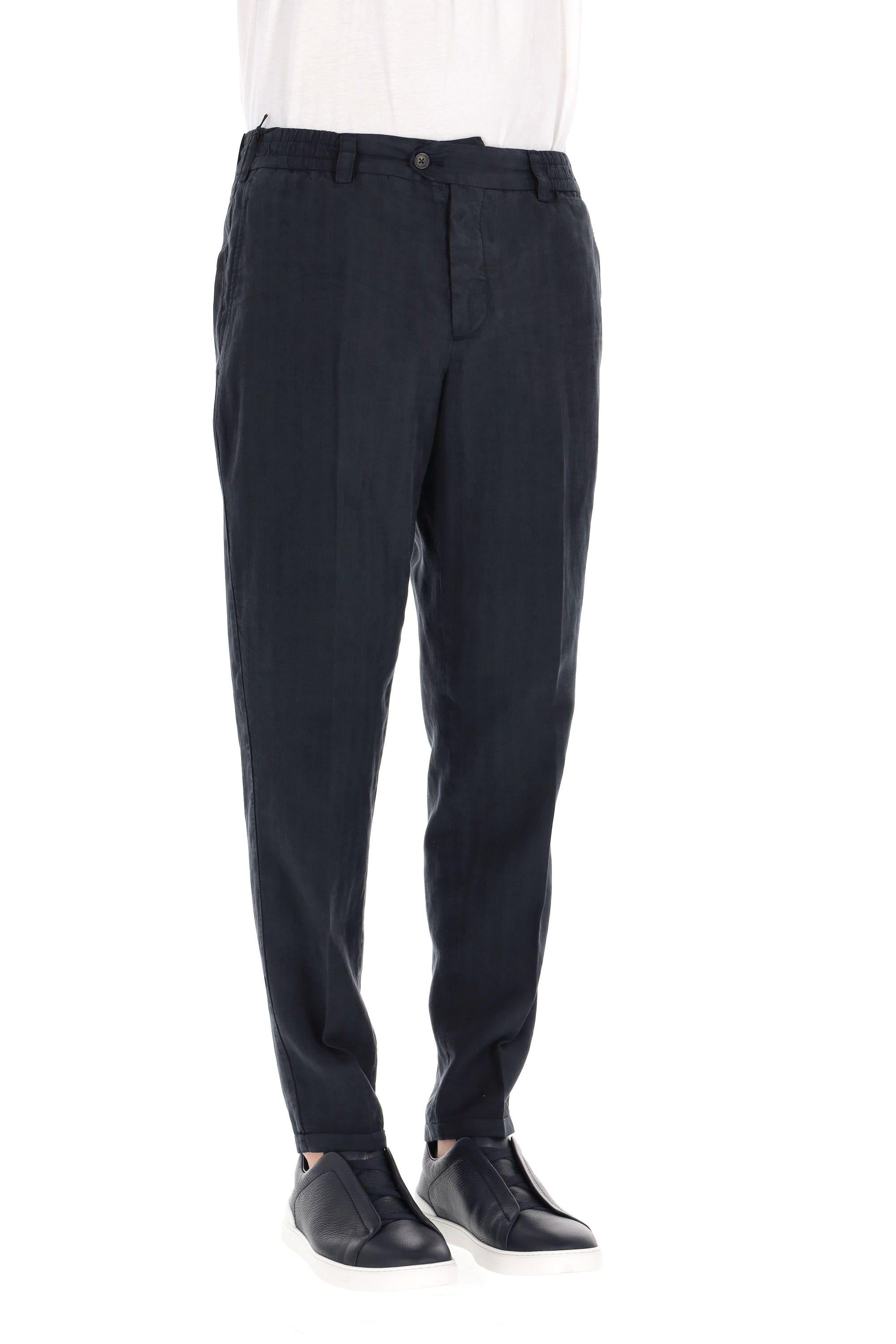 Pantalone a resca in lyocell-lino-cotone The Rebel fit RTRBB30REW SD61/2 Y370 PT Torino 