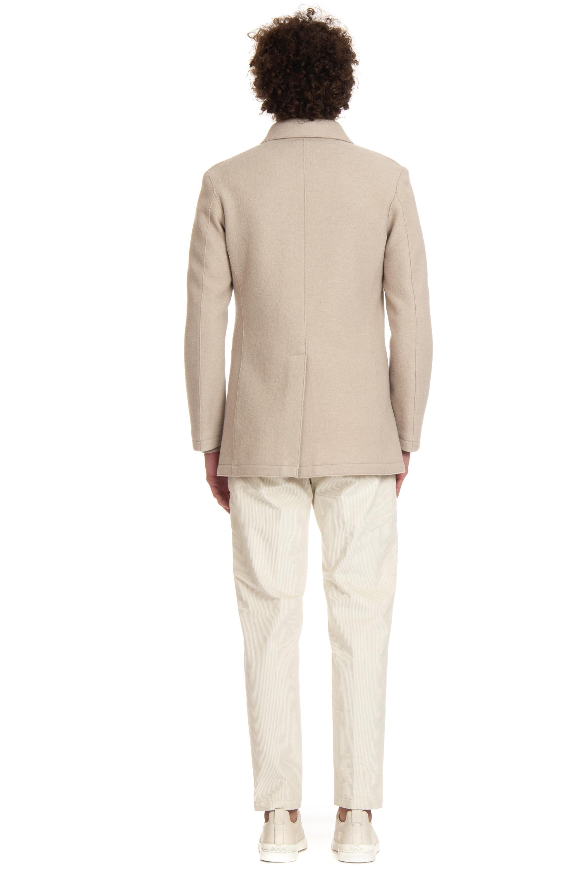 Peacoat in lana cotta H70CAPF08 CAS24004 00 Eleventy 