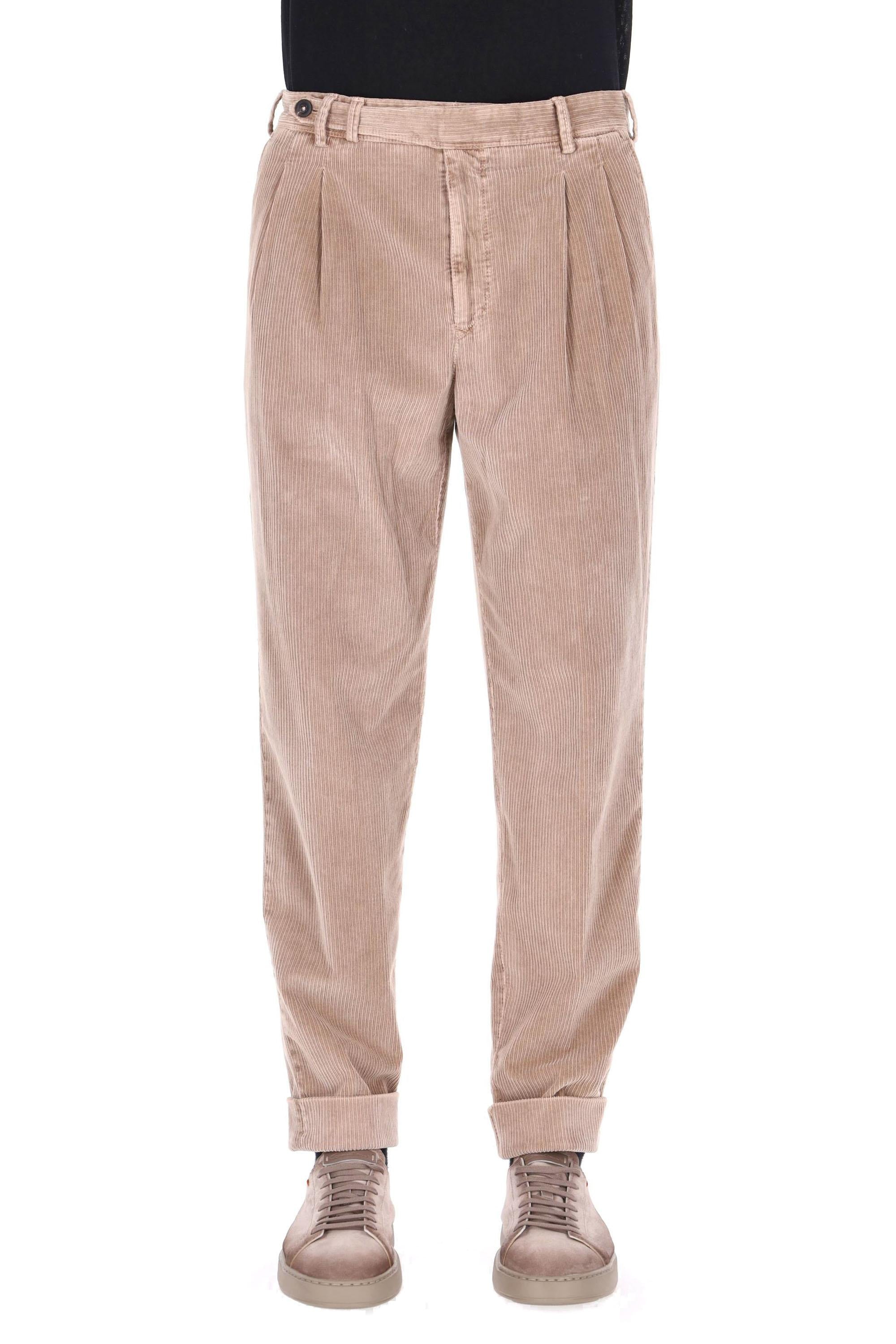 PT Torino Pantalone in velluto costa francese Gentleman fit ZTCMZBORWL TU93/2 N166 