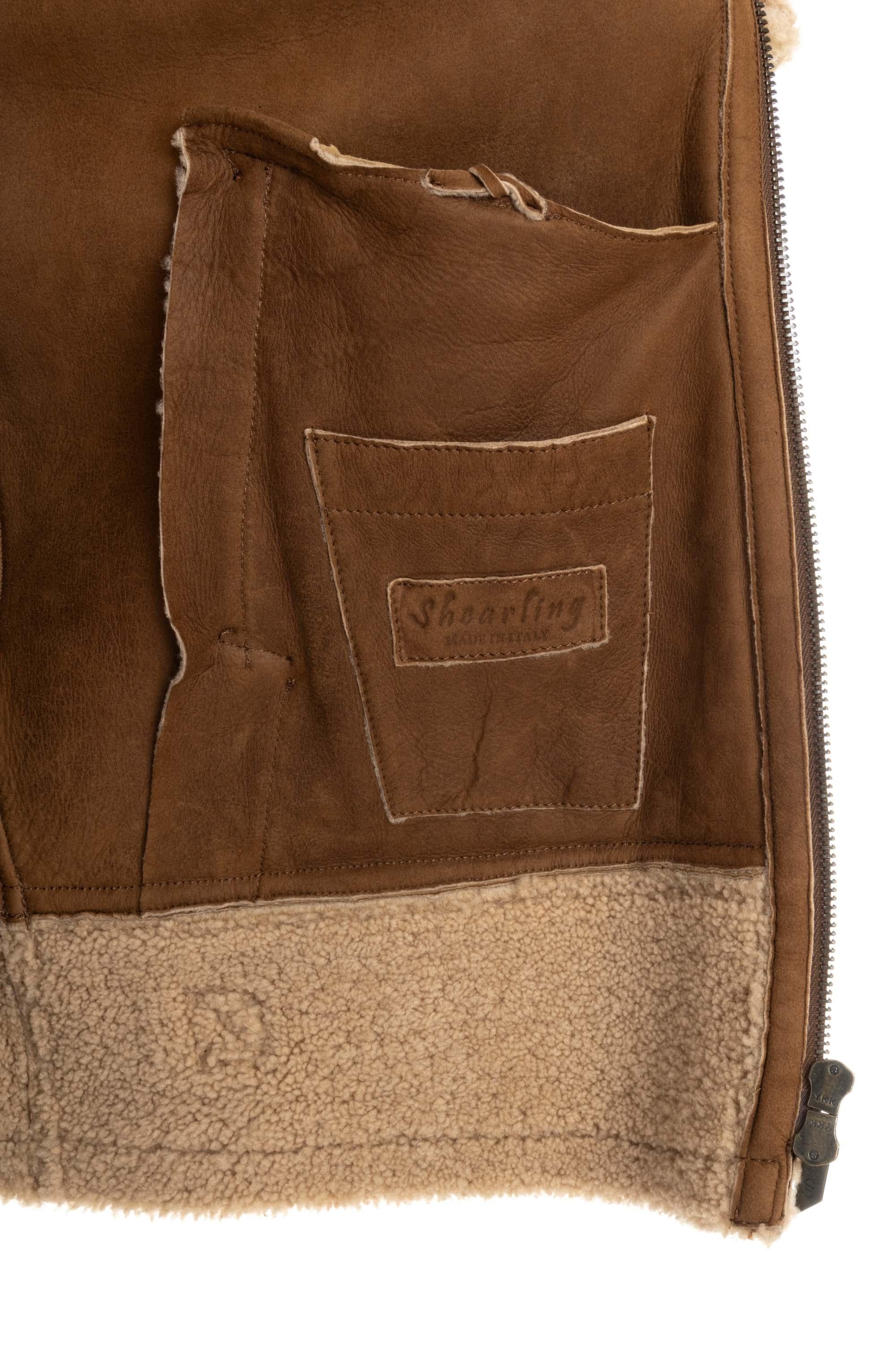 Giubbotto in montone 47551-U CAMEL Salvatore Santoro 