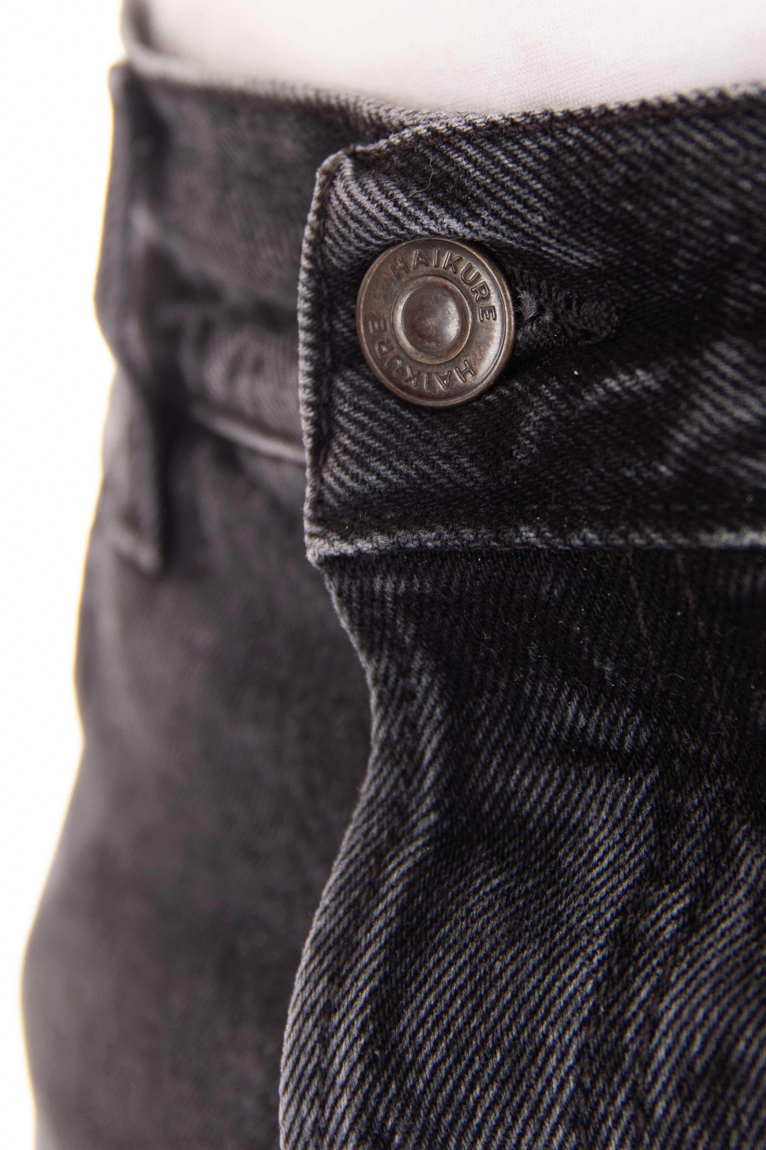 Haikure Jeans regular fit modello Blake vintage black 03249DF119 L0851 