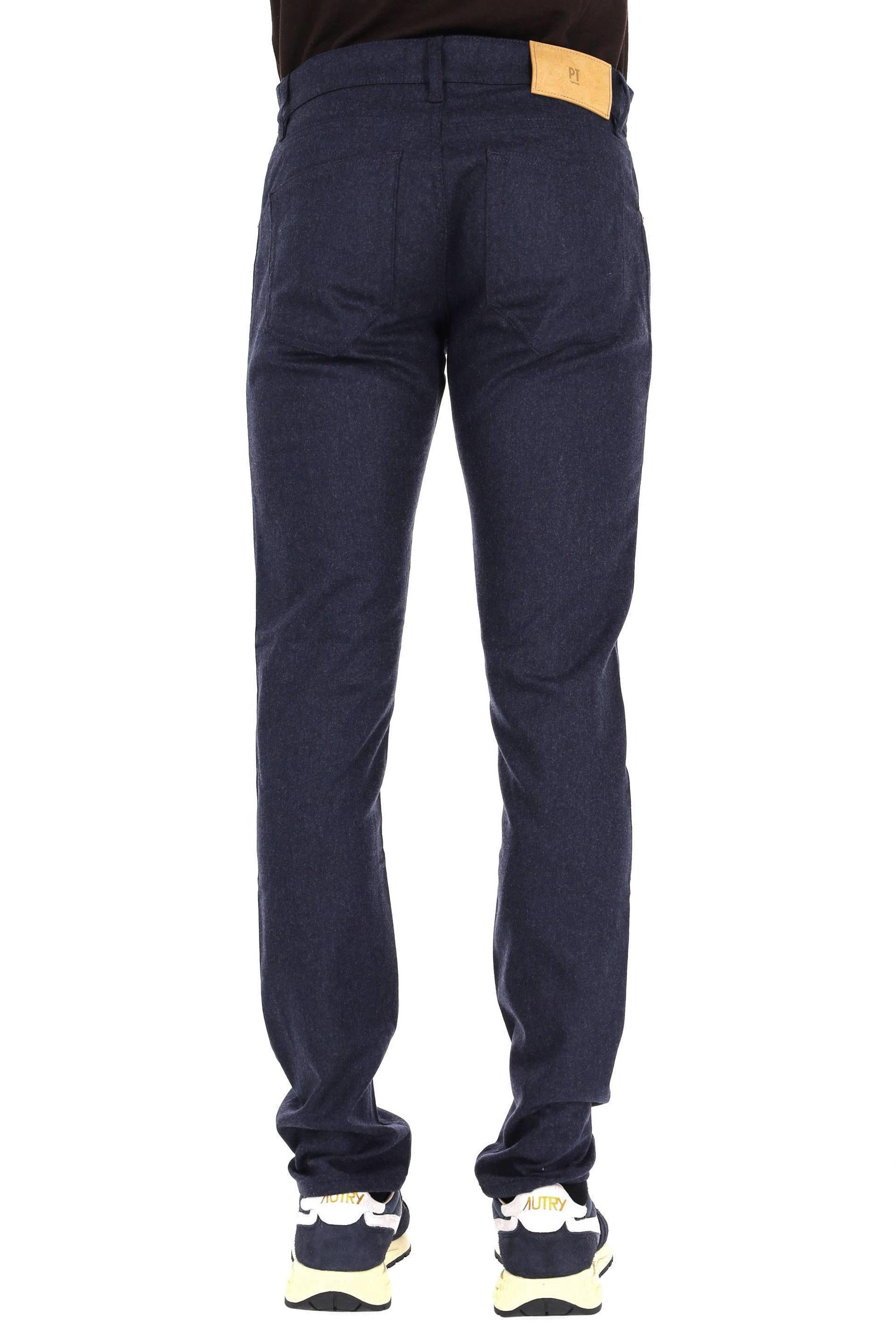 PT Denim 5 tasche color in lana-cashmere Reggae fit C5PP05Z0 TO03S0/2 0340 