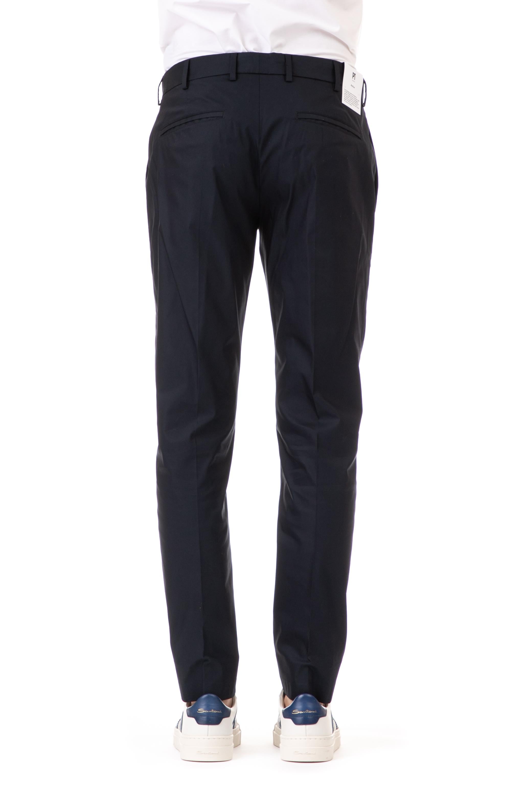 PT Torino Pantalone in gabardina di cotone tecnico modello epsilon reflect<BR/> ASEPZE0KLT NU56 0360 