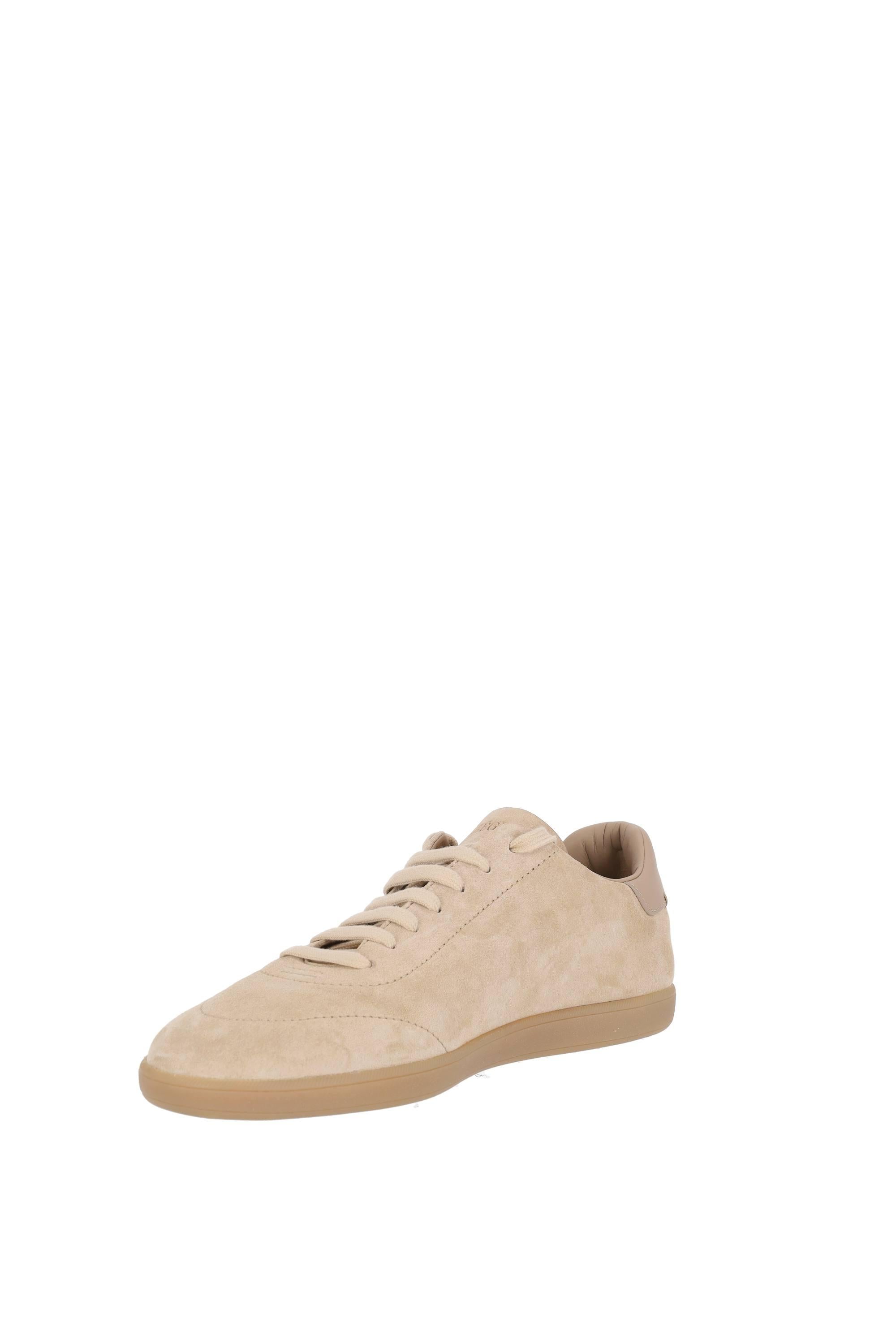 Zegna Sneaker modello 232 in camoscio LHSOY-S8218Z CRE 