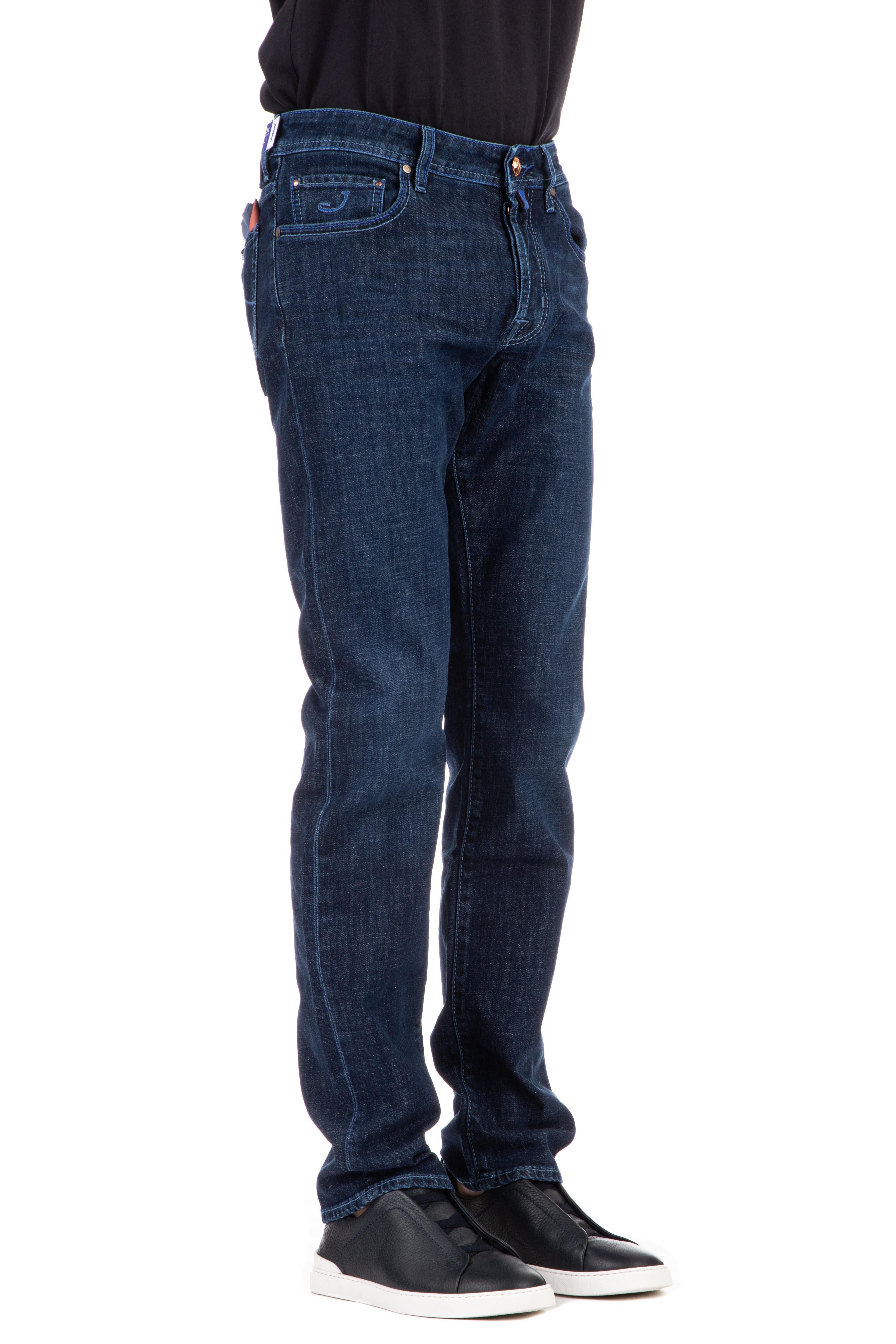 Jacob Cohen Jeansspecialedition con etichetta ricamata bard fit M04-32S-3736-BARD 395D 