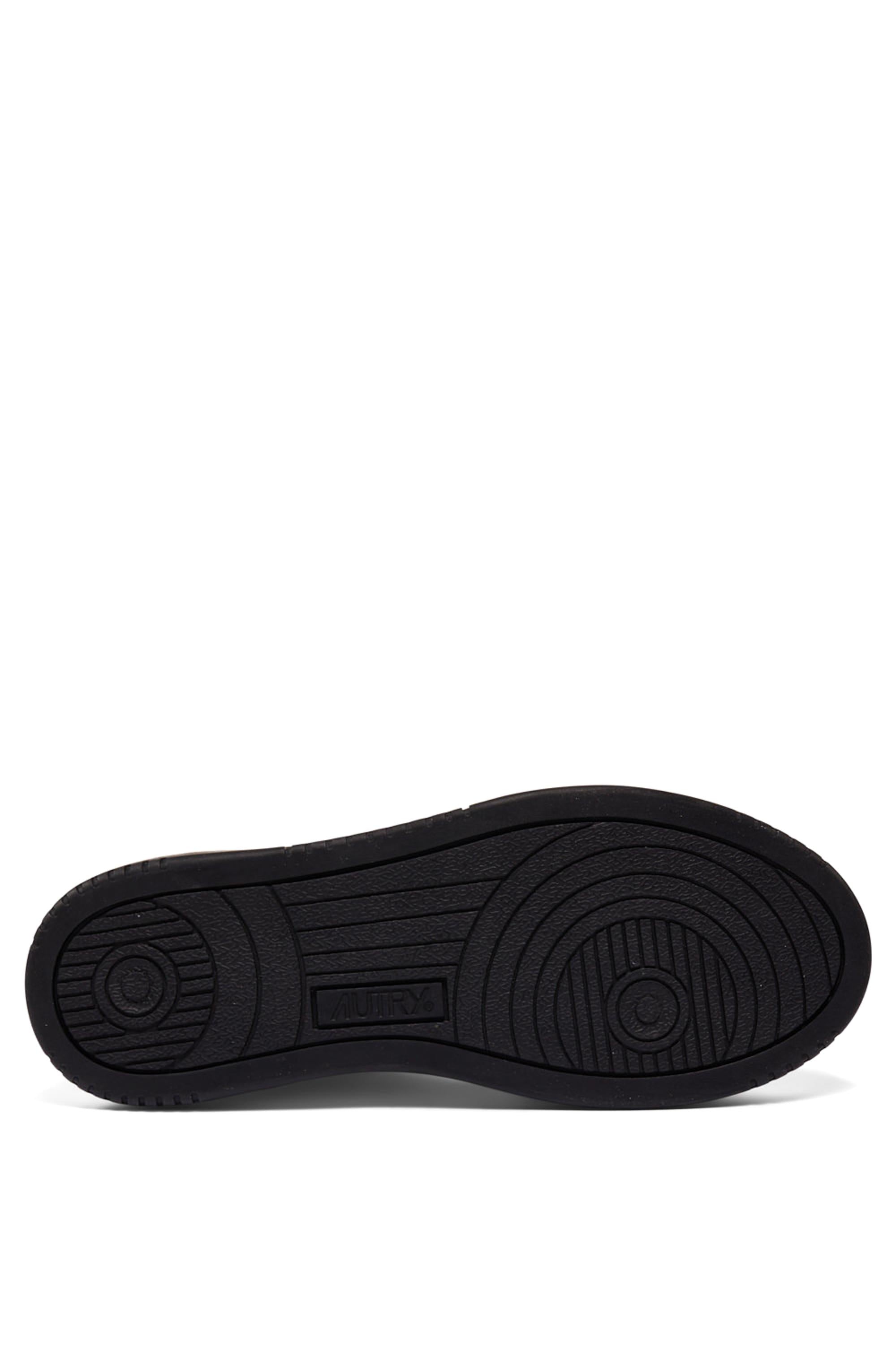 Autry Sneaker donna Medalist Platform in pelle bianca e nera PTLW WB01 WHT/BLK 