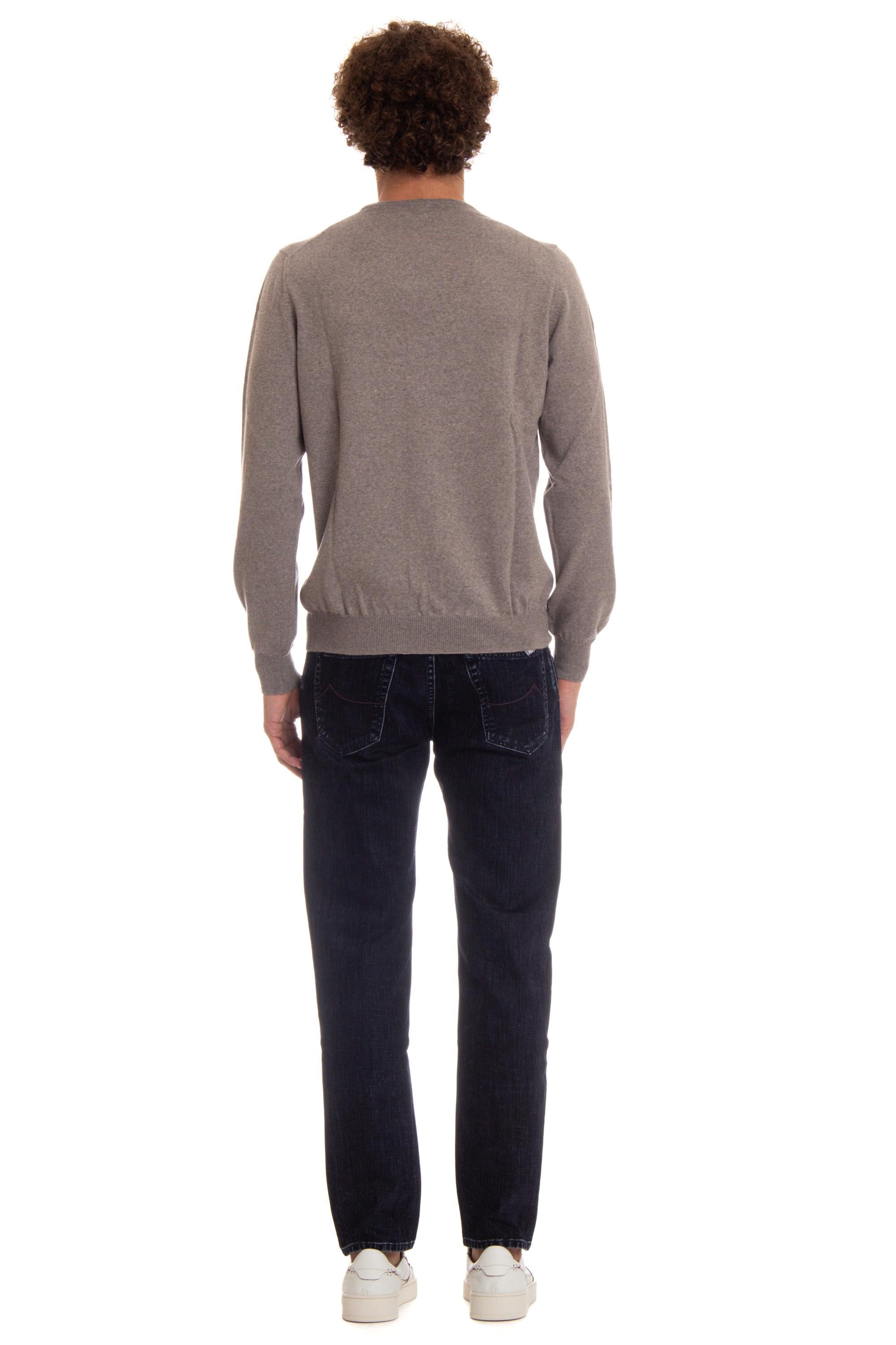 Maglia girocollo in lana vergine extrafine 1429055567/2 0140 140 Barba 