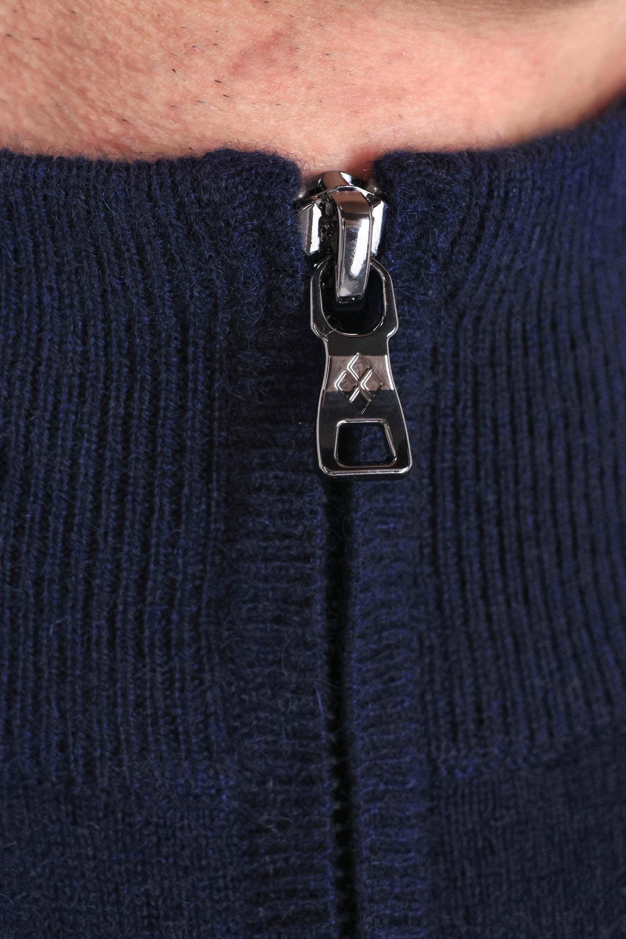 Ballantyne Maglia mezza zip in puro cashmere B2P206 12K00 13777 