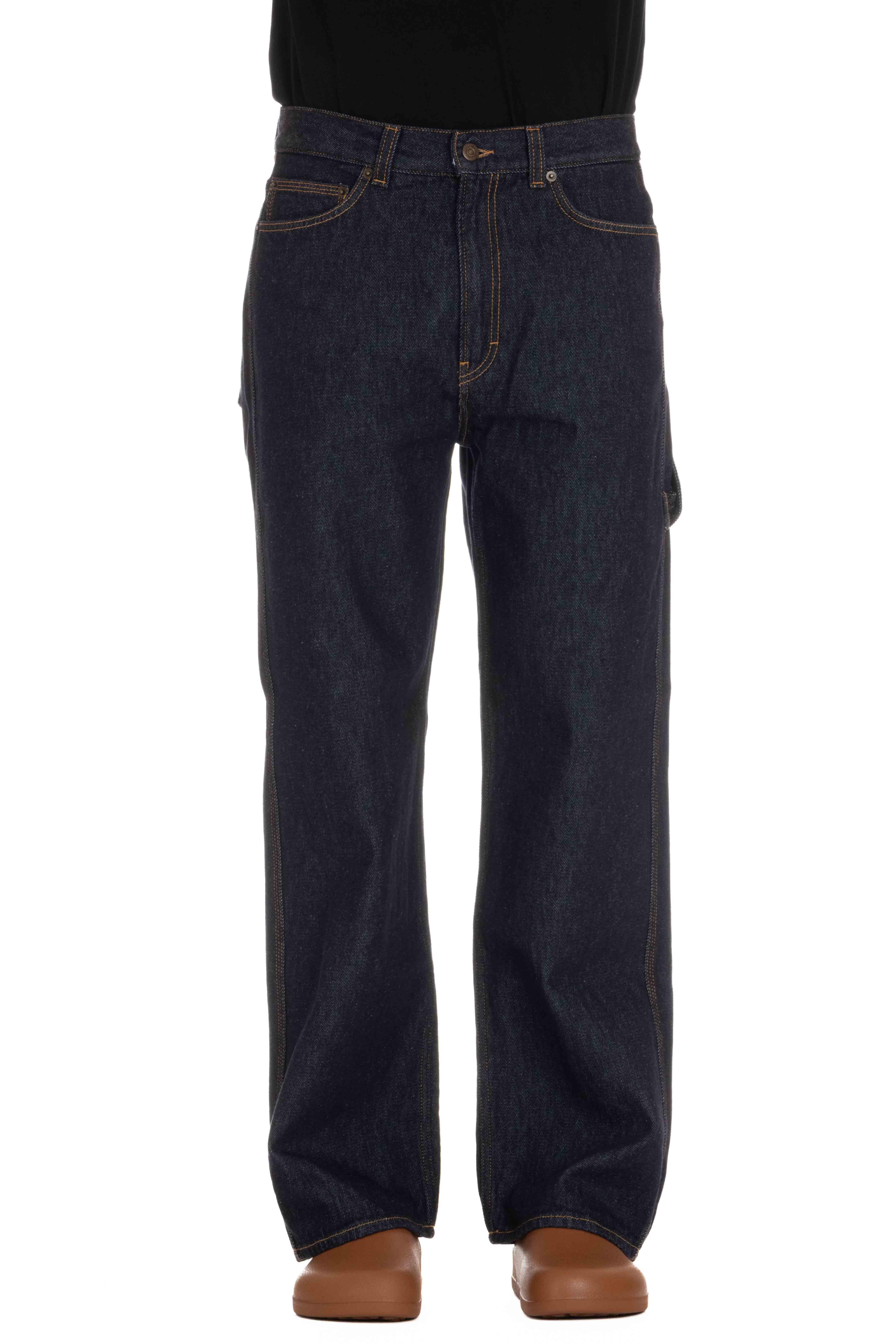 Haikure Jeans carpenter loose fit mod. Winona stay raw 03245DF147 L0859 