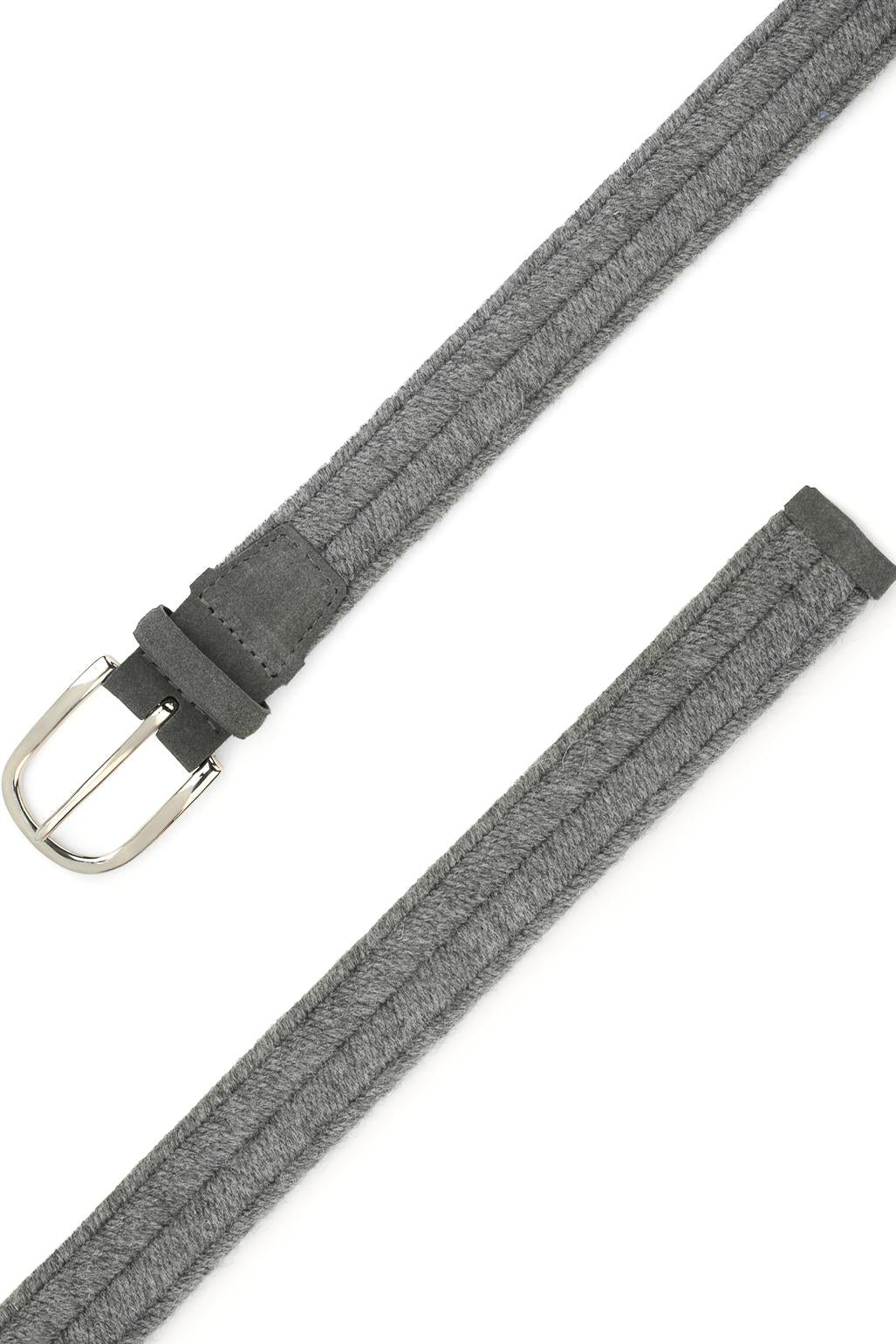 Orciani Cintura in lana stretch U08159_EWO ANTRACITE 