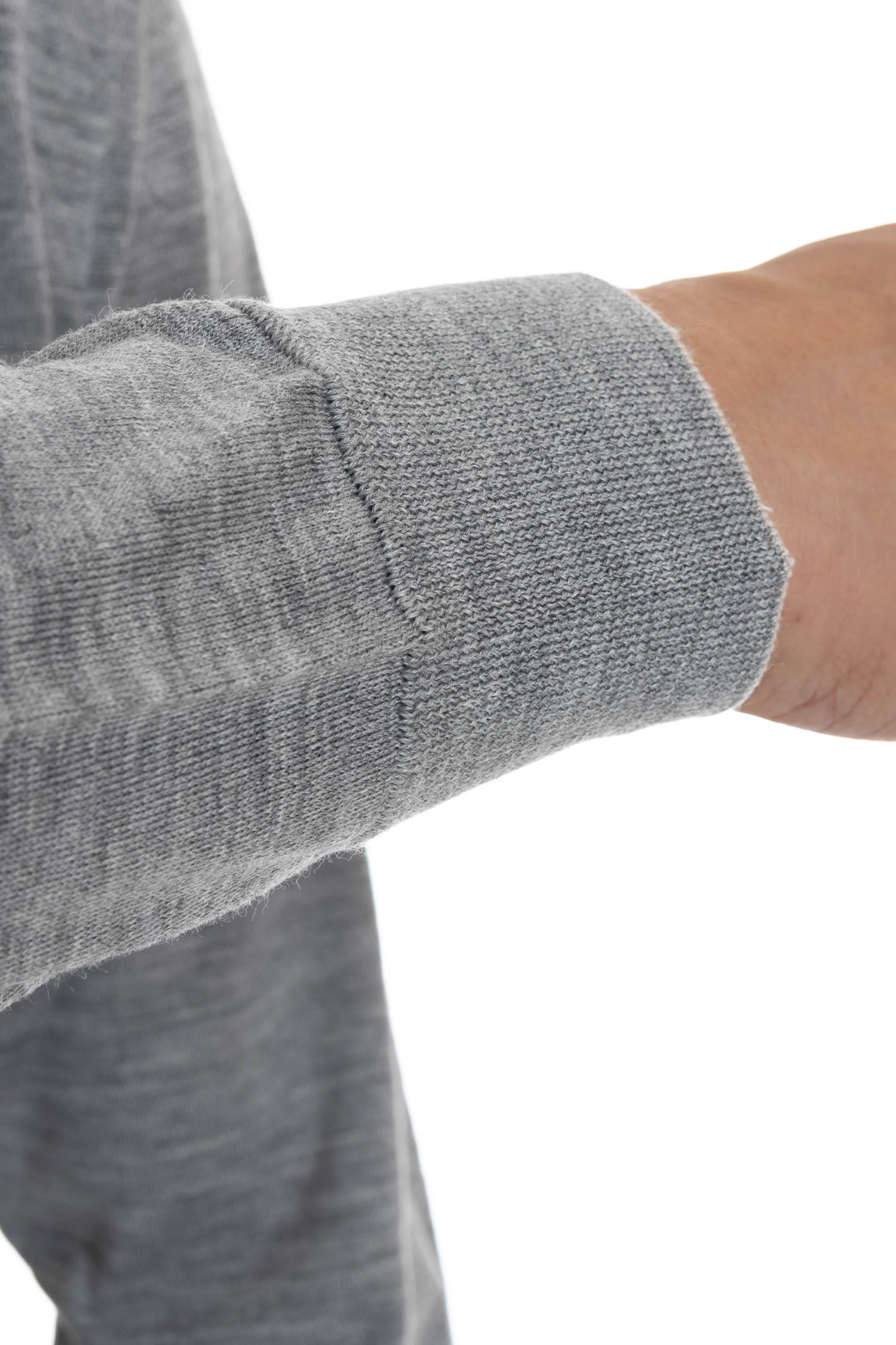 Maglia full zip in lana-seta J76MAGJ74 MAG0J041 13-02 Eleventy 