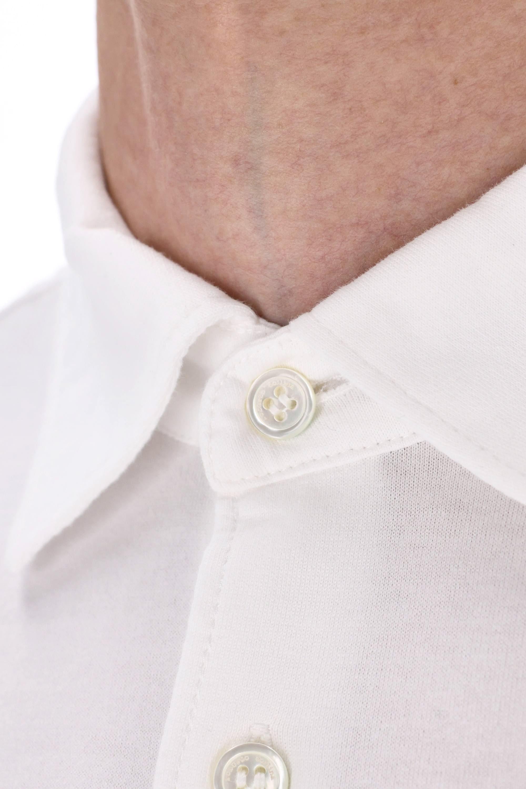Camicia-polo in jersey di cotone RB51005 01 Roberto Collina 