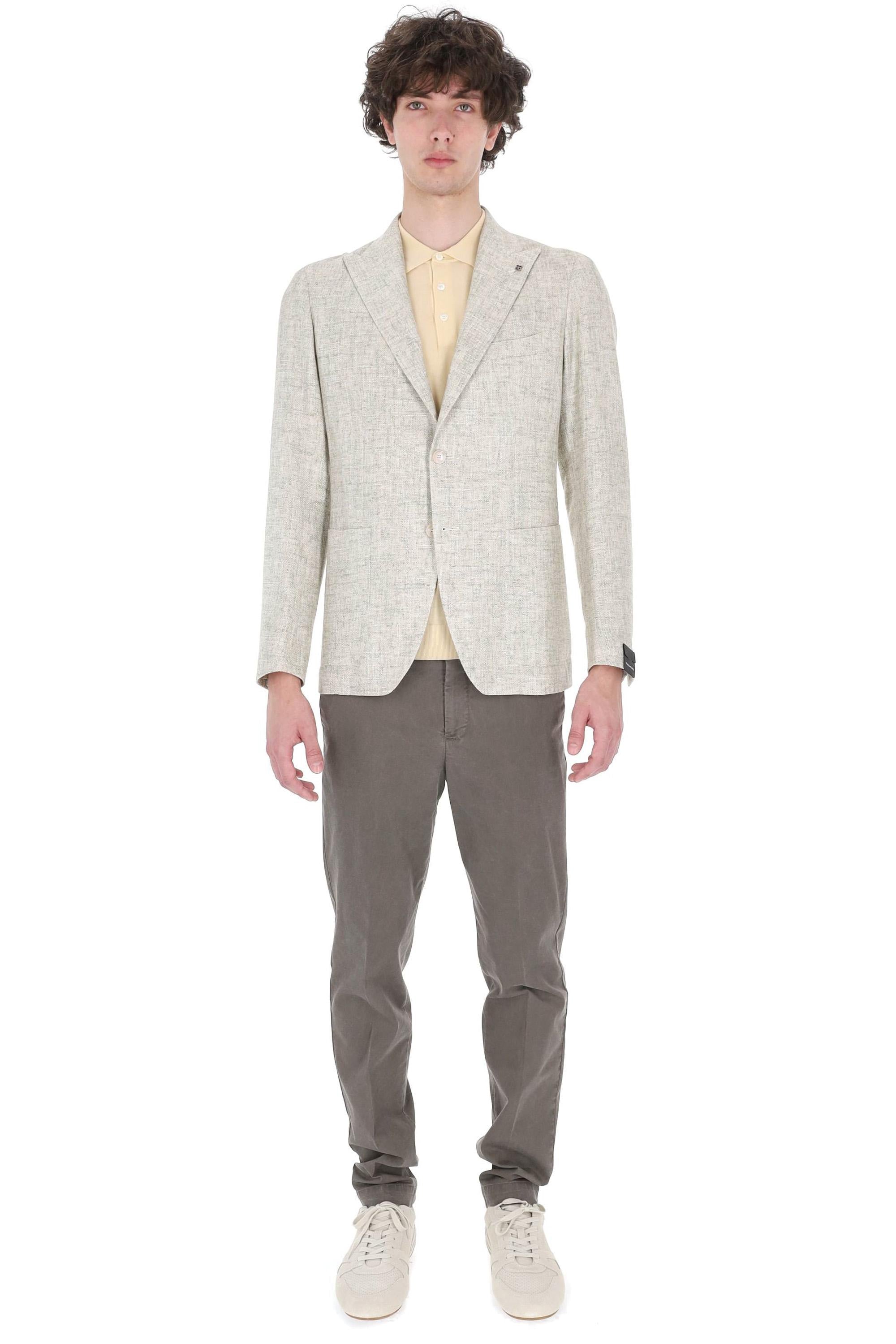 Tagliatore Giacca tramata in viscosa-cotone-lino mod. Montecarlo 1SMC26K H70020 V1182 