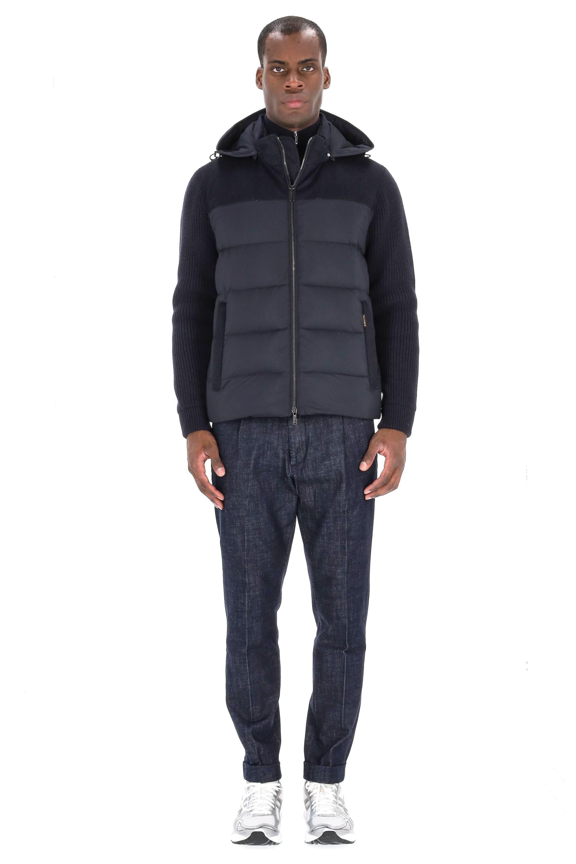 Moorer Piumino bimateriale modello Allori-LSM ALLORI-LSM V1980 