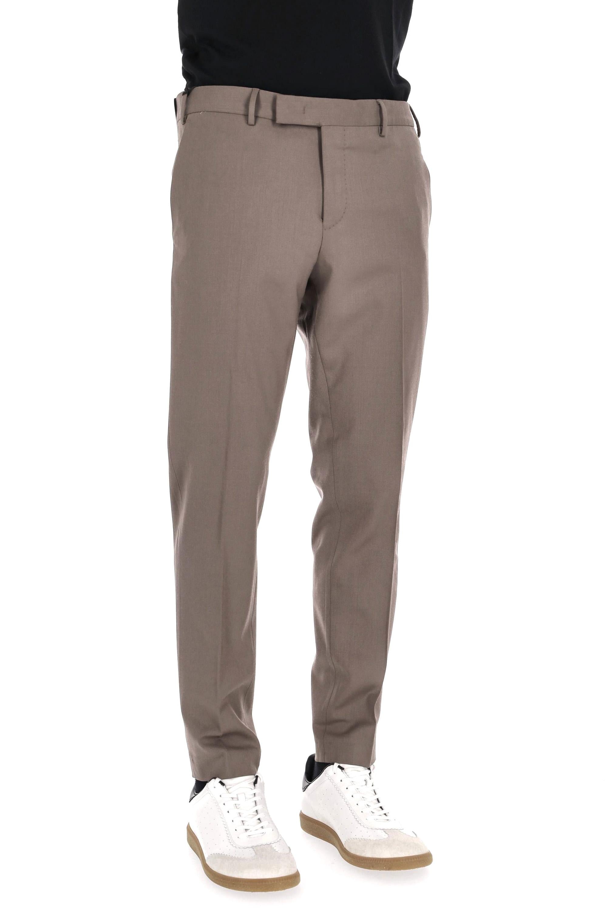 Pantalone in batavia di lana b-stretch fit Dieci AFX0Z00FWD MA37 0105 PT Torino 