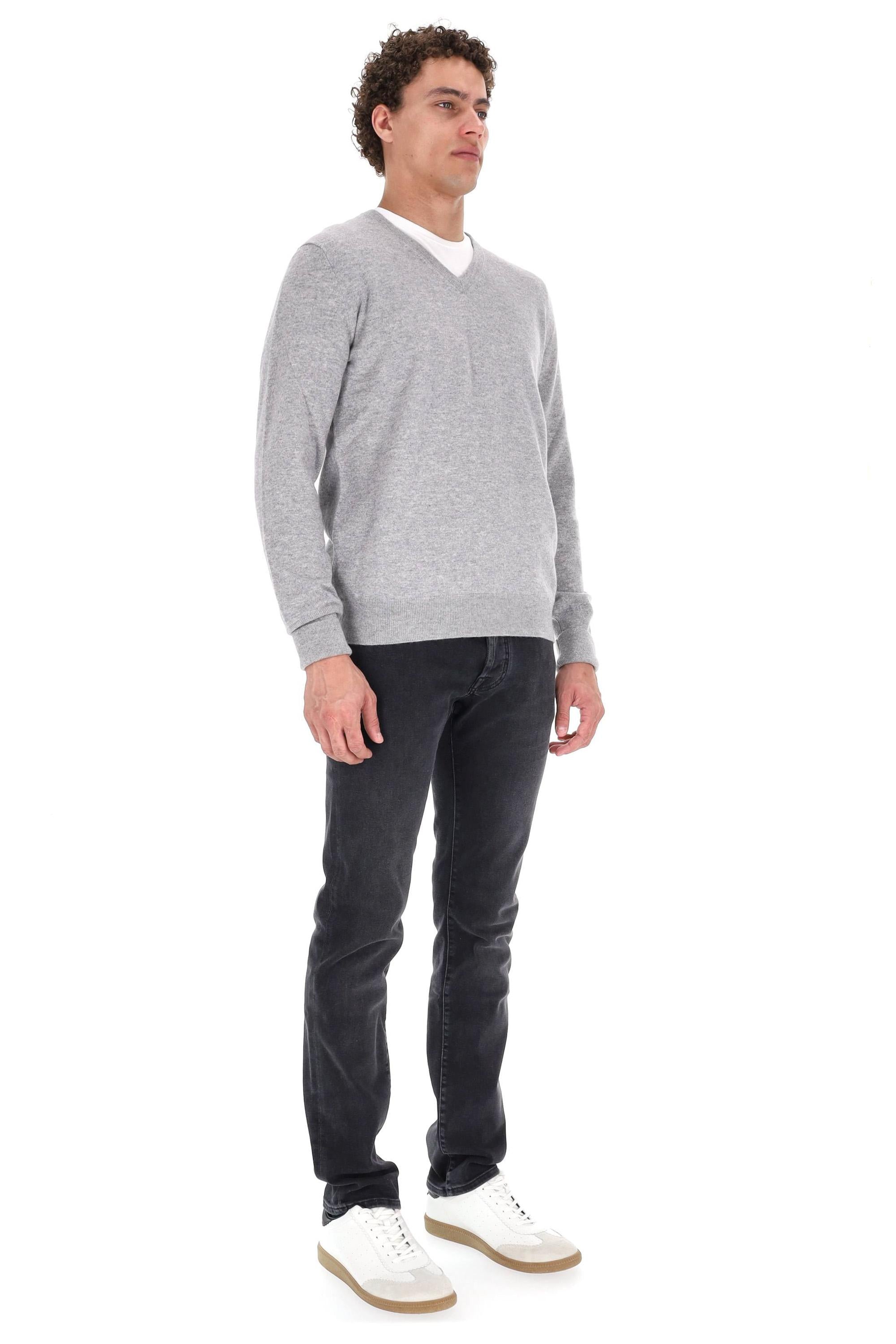 Ballantyne Maglia scollo a V in puro cashmere B2P001-12K00 15123 