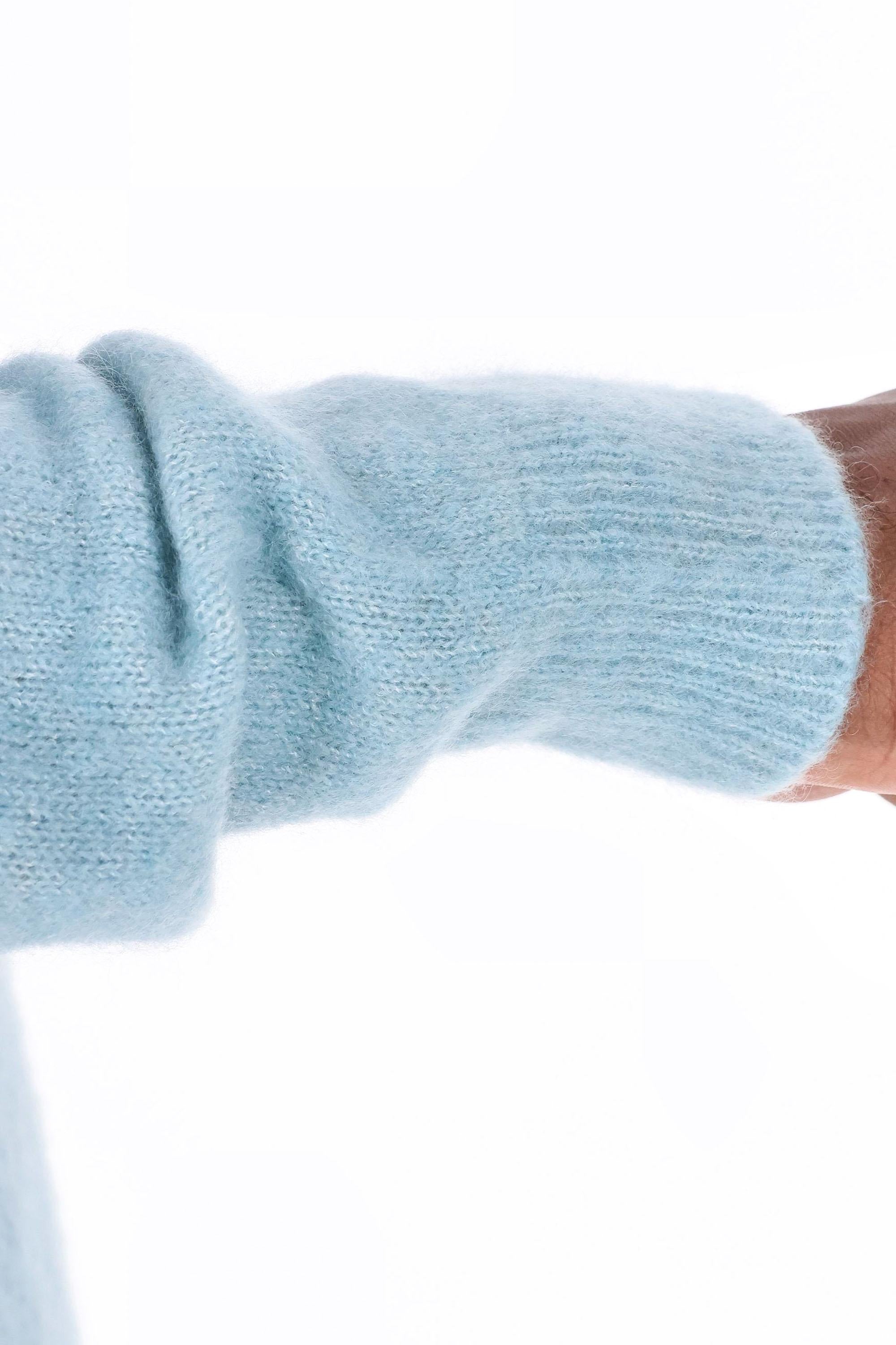 Roberto Collina Maglia girocollo "nuvola" in cashmere e seta 3M32001/2 M3288 