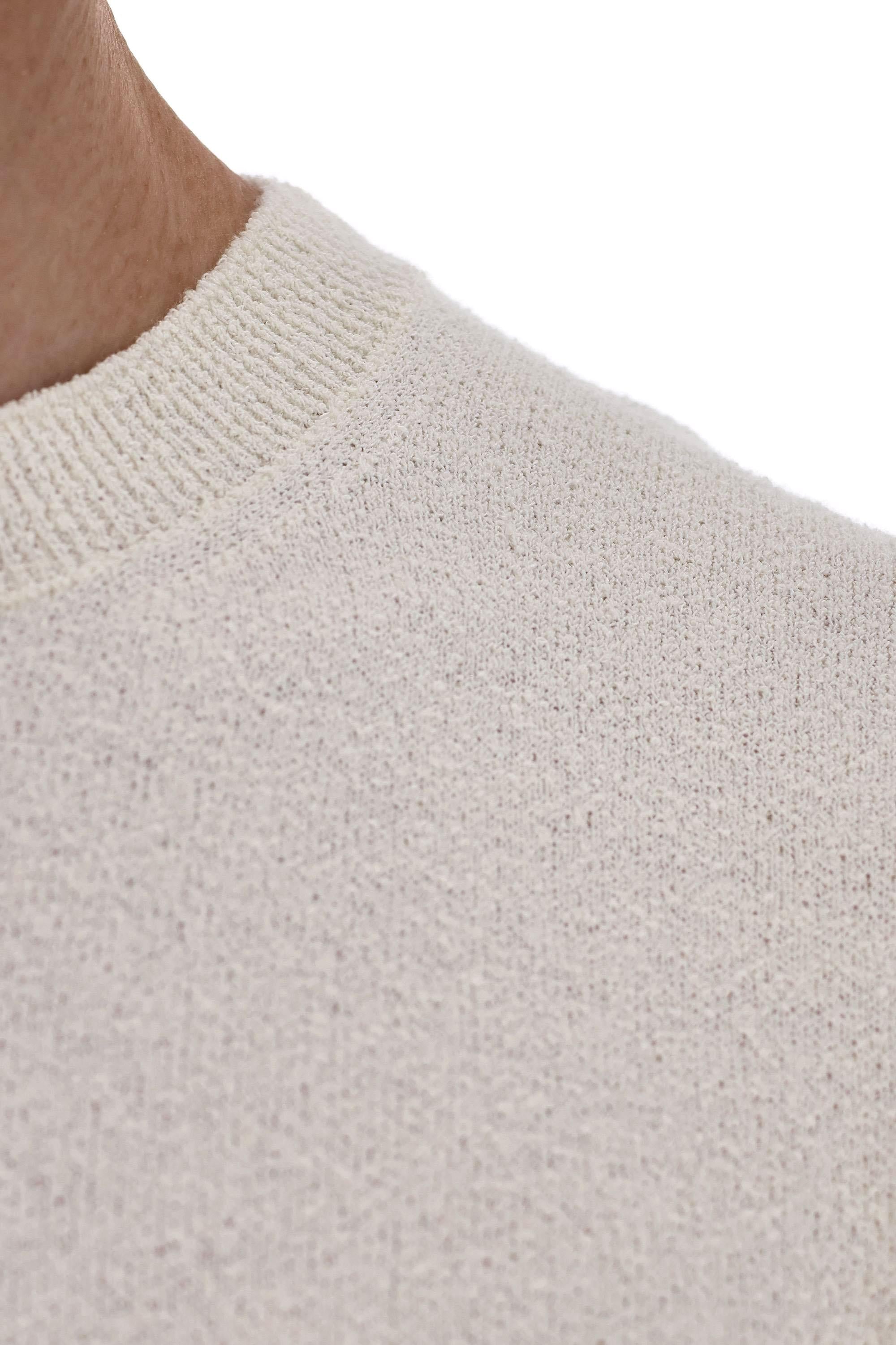 Drumohr T-shirt girocollo in spugna superlight D9SP100 101 