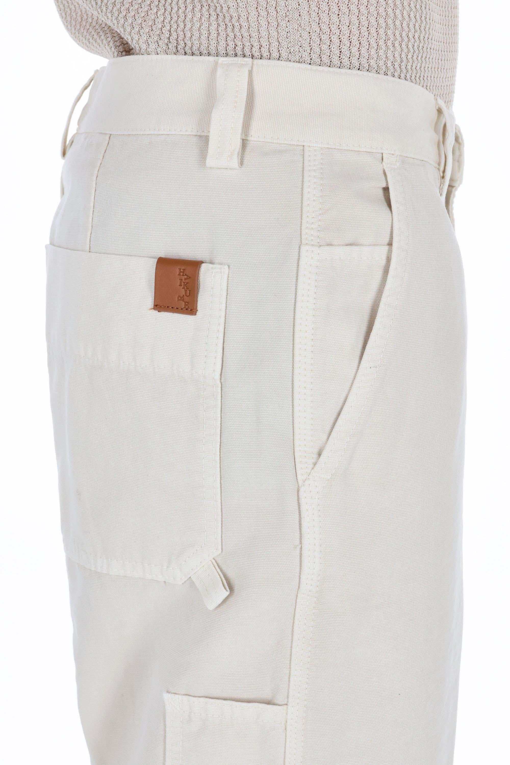 Haikure Pantalone in canvas di cotone modello Warren 03256GF162PT T0540 