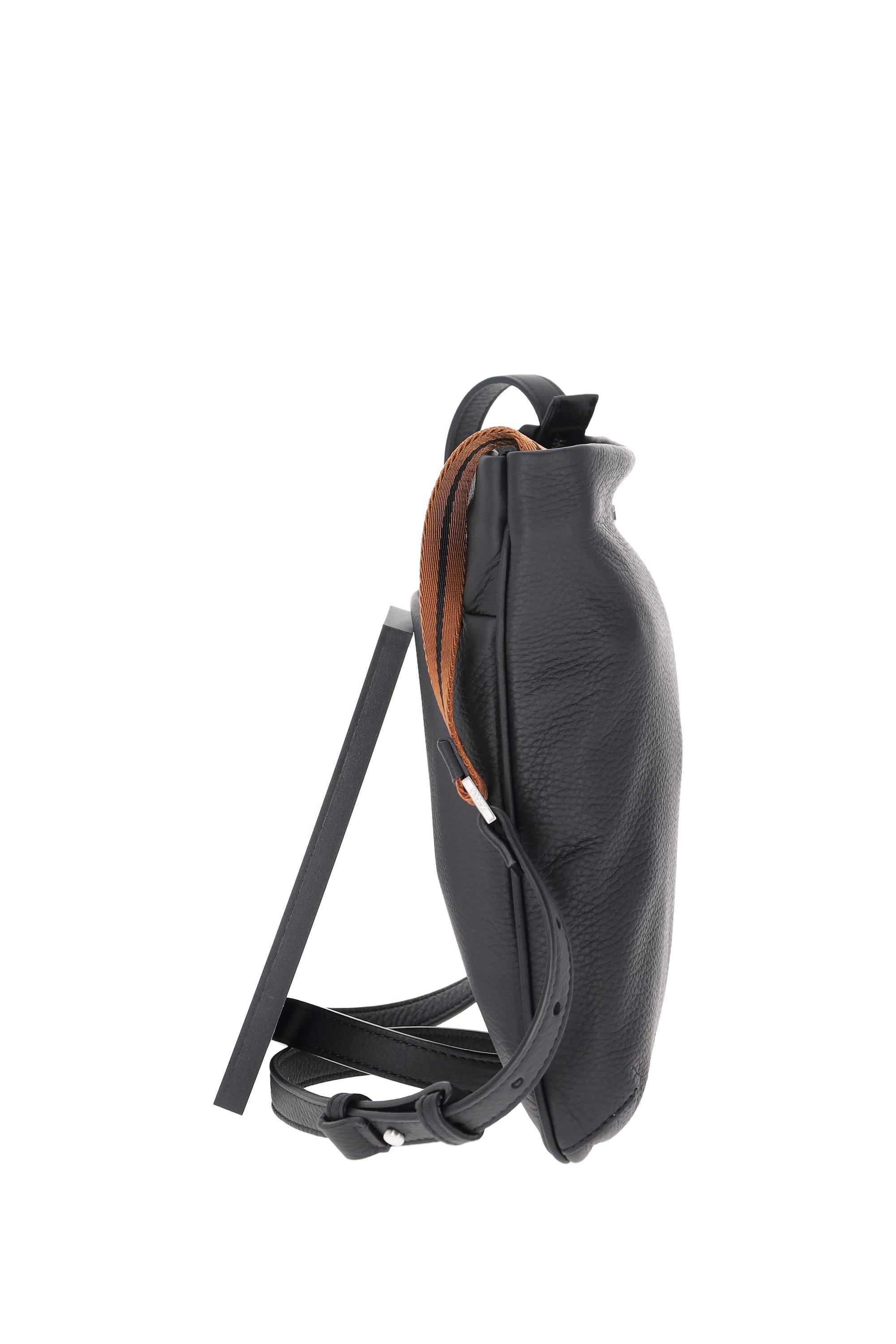 Zegna Tracolla in pelle di cervo LHCVM C2243Z NER 