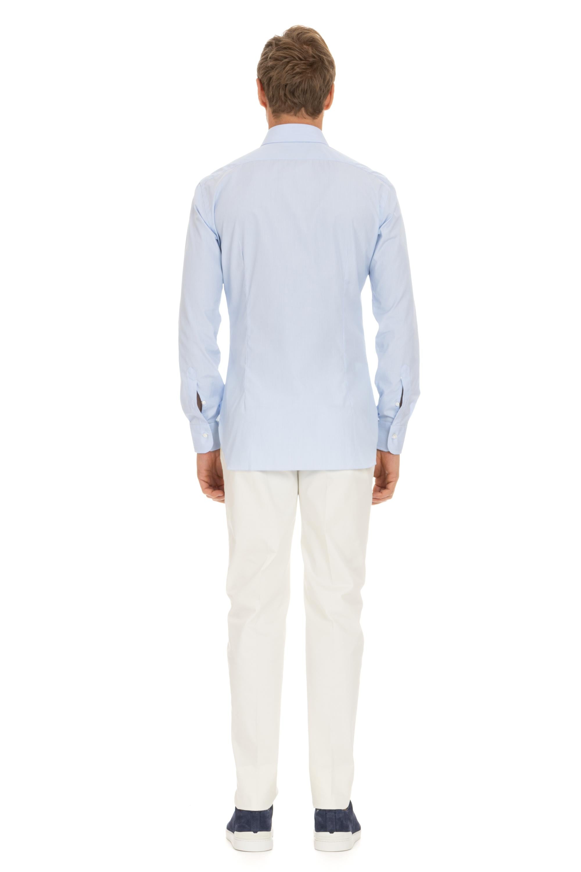 Camicia sartoriale micro trama Etichetta Nera I1U13P0140107.U 0002 Barba 