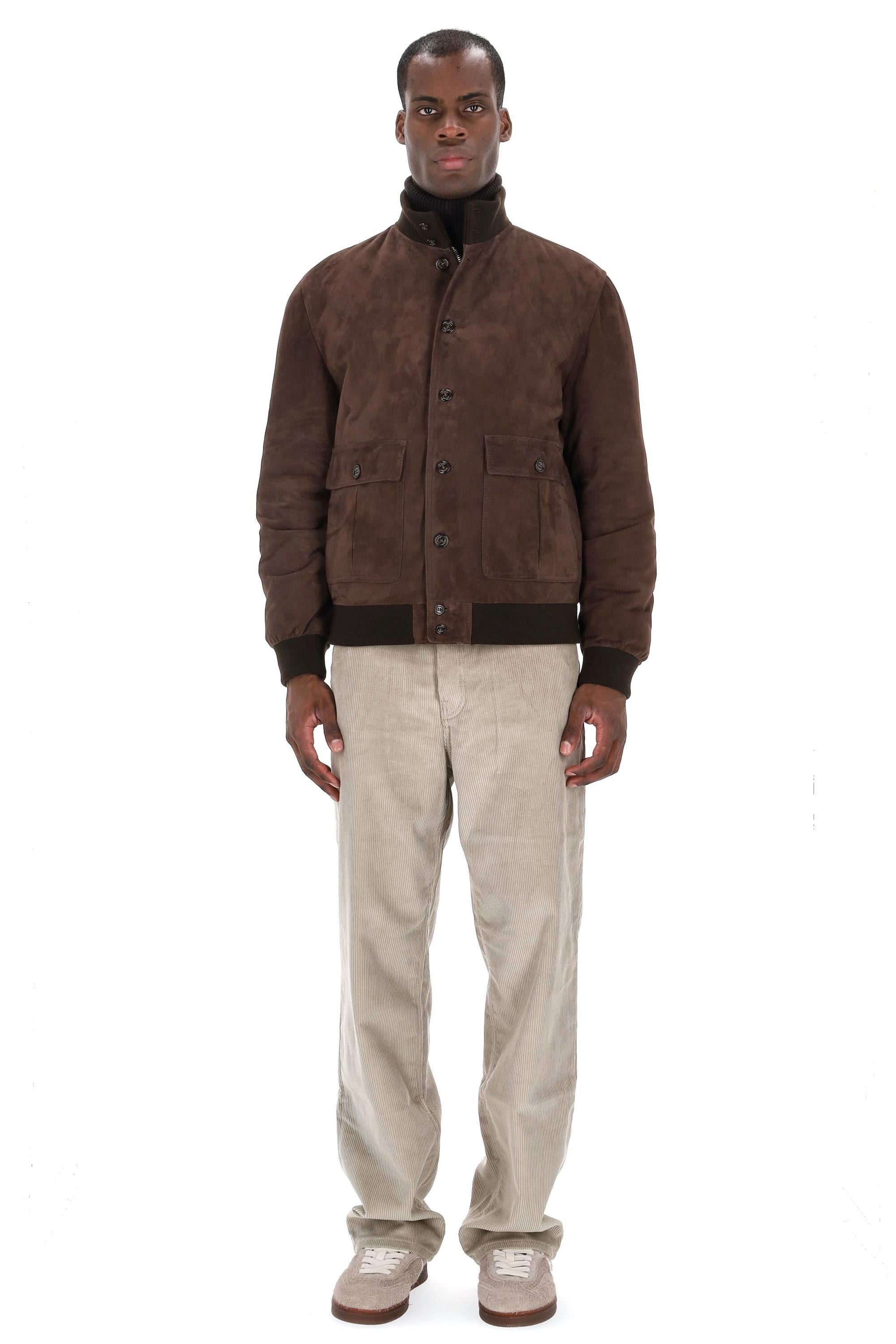 Valstar Giubbotto in camoscio imbottito in piuma 407A.I019/3 0827 