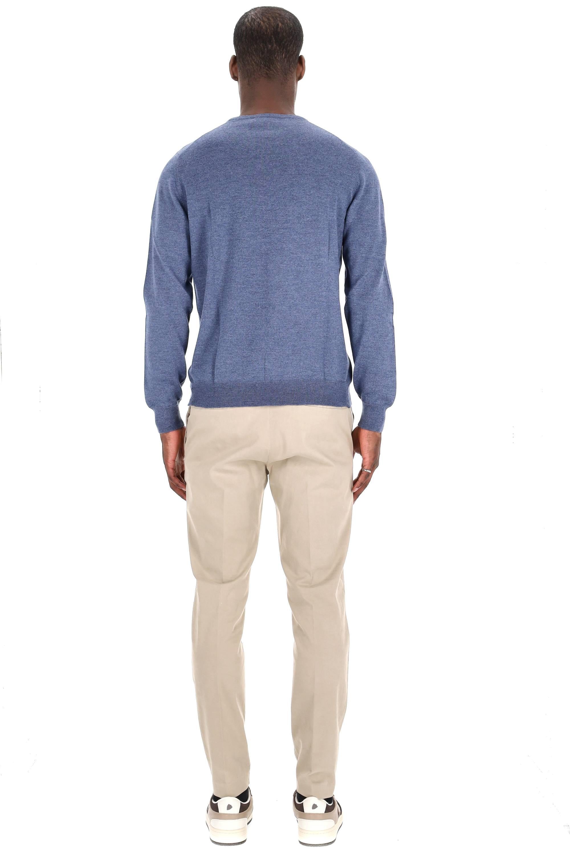 Maglia girocollo in lana merino 1429055567/4 0576 576 Barba 