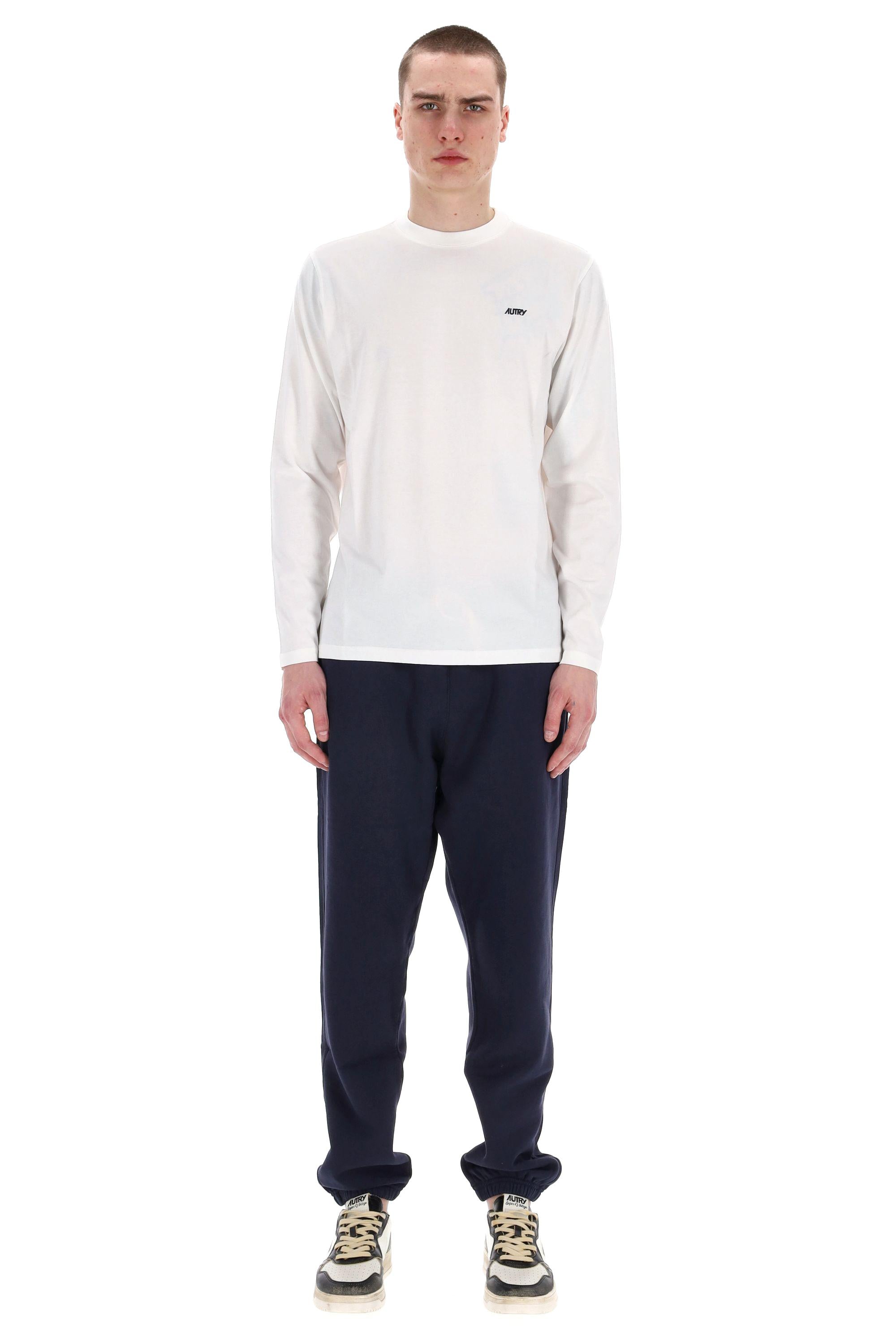 T-shirt in cotone manica lunga LSPX/2 A6JW Autry 