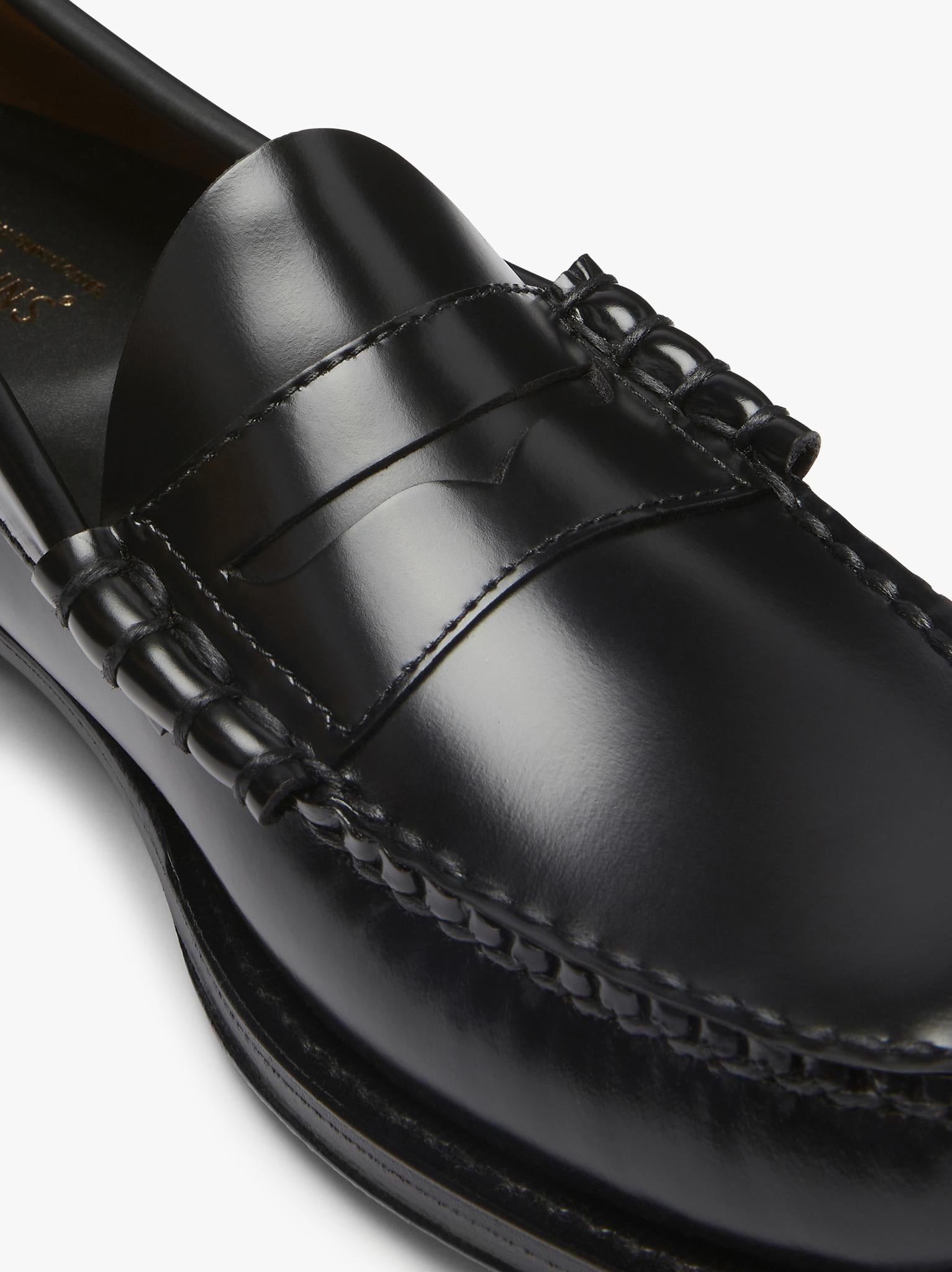 Weejuns Larson penny loafers colore nero BA11010H 000 G.H. Bass 