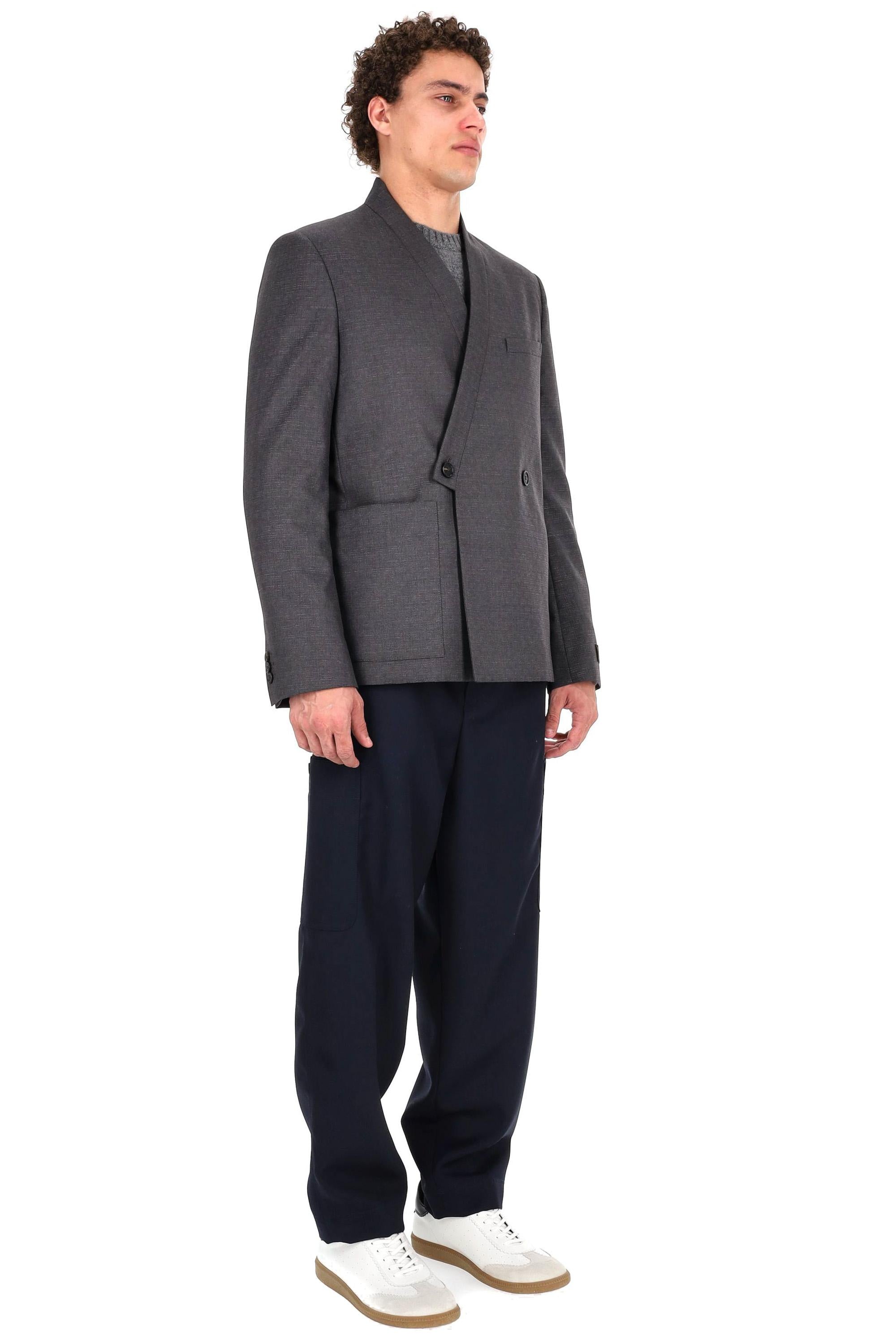 Kenzo Giacca kimono in lana vergine FF65VE1459ID 92 