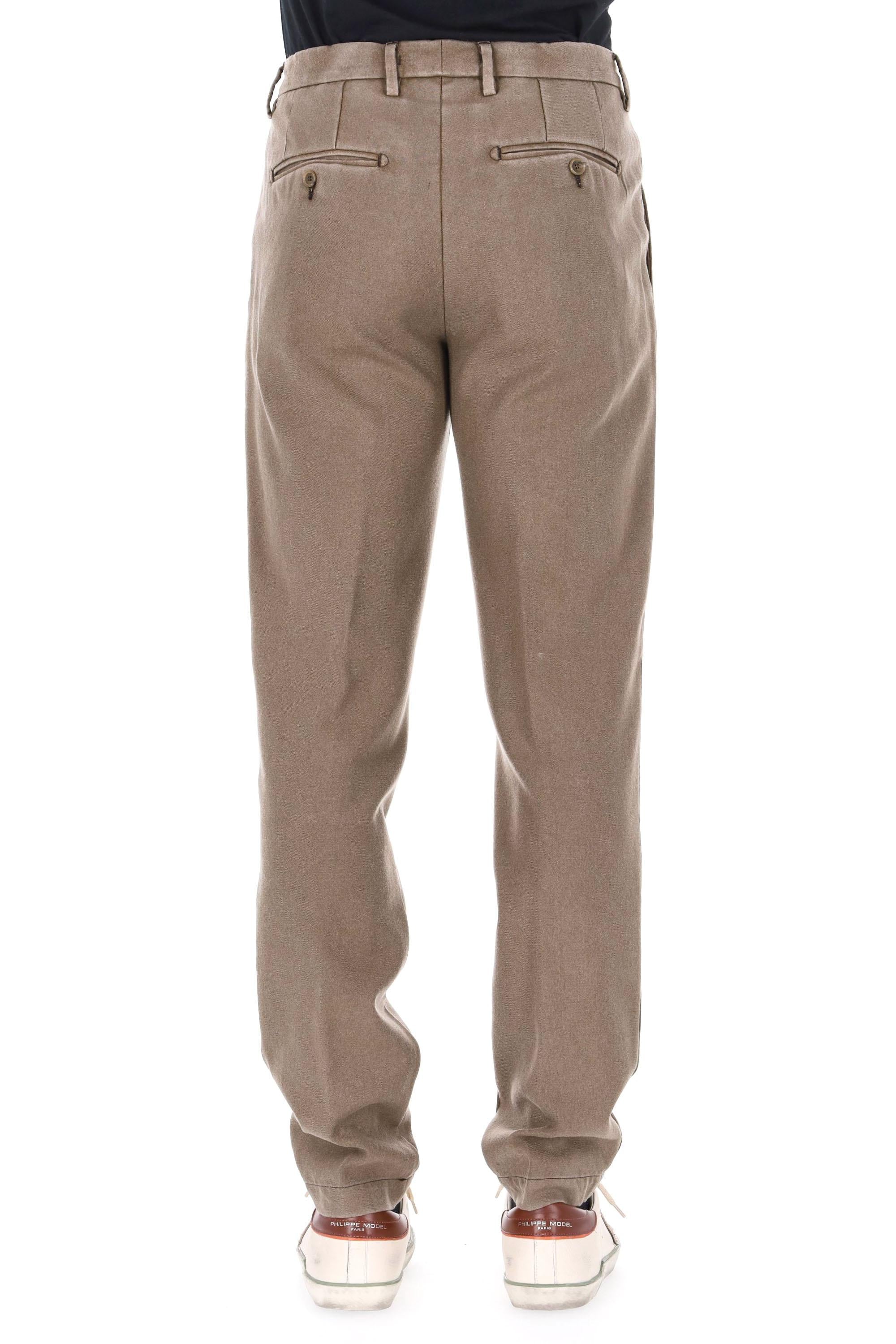 Myths Pantalone in lana vergine delavé mod. Zeus 25WM19LONG 102 44 