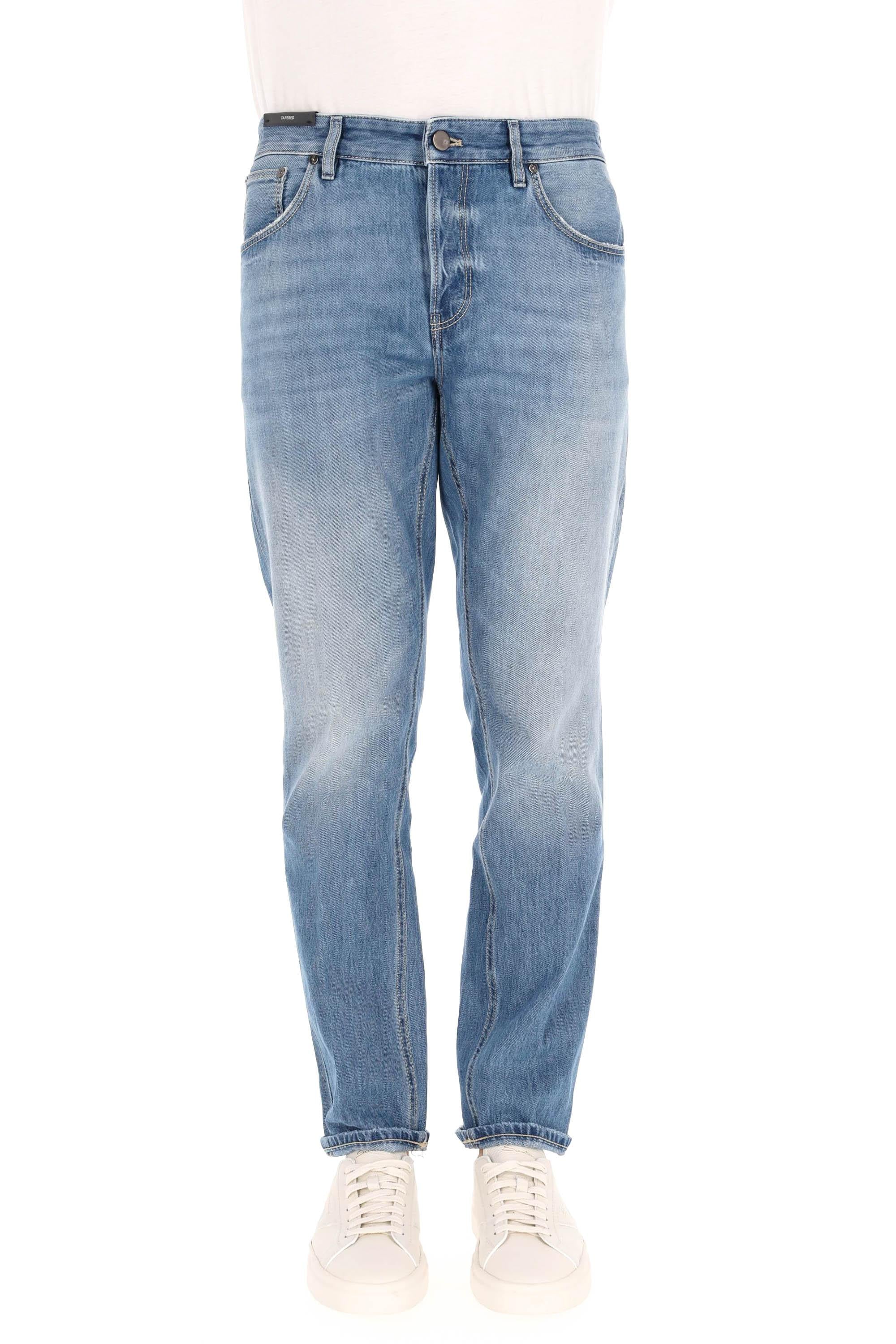 Jeans in puro cotone Tapered fit C5-TP05B0 CA5630 ML38 PT Denim 