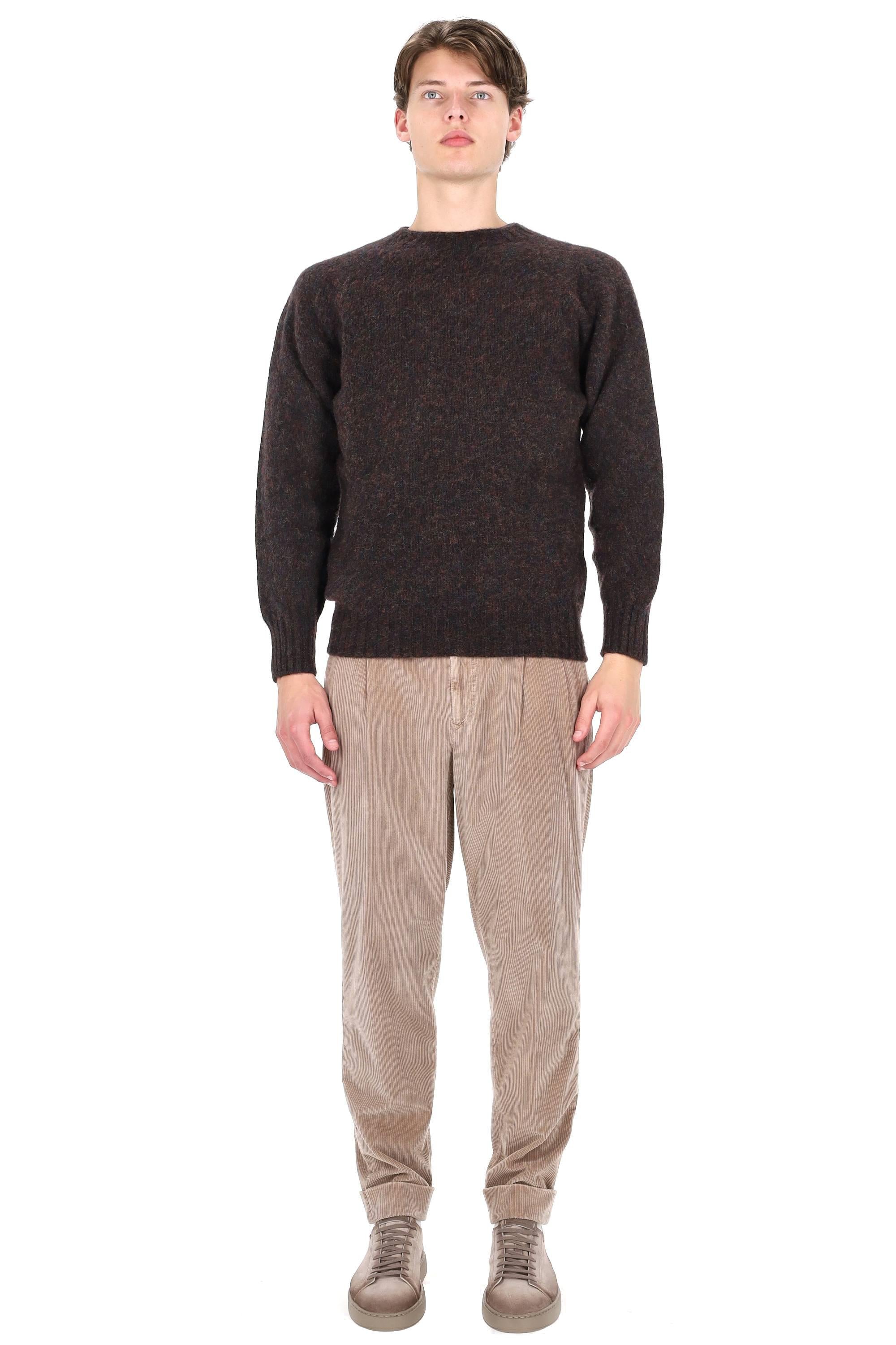Howlin' Maglia girocollo in lana shetland Birth of the Cool BIRTH OF THE COOL/3 WOLF 