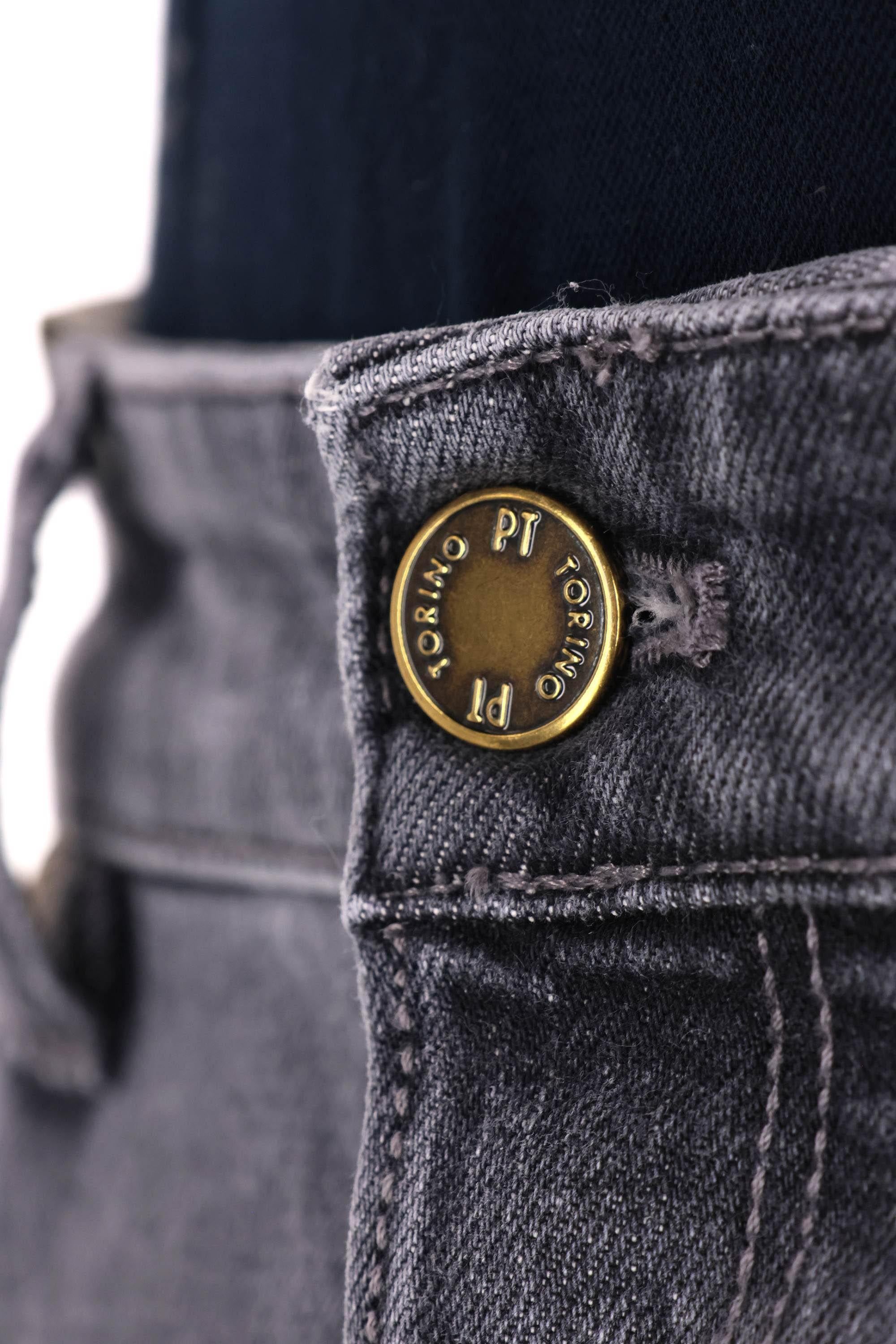 PT Denim Jeans tapered Reggae in cotone comfort C5TP05B0 CA2440 MI27 