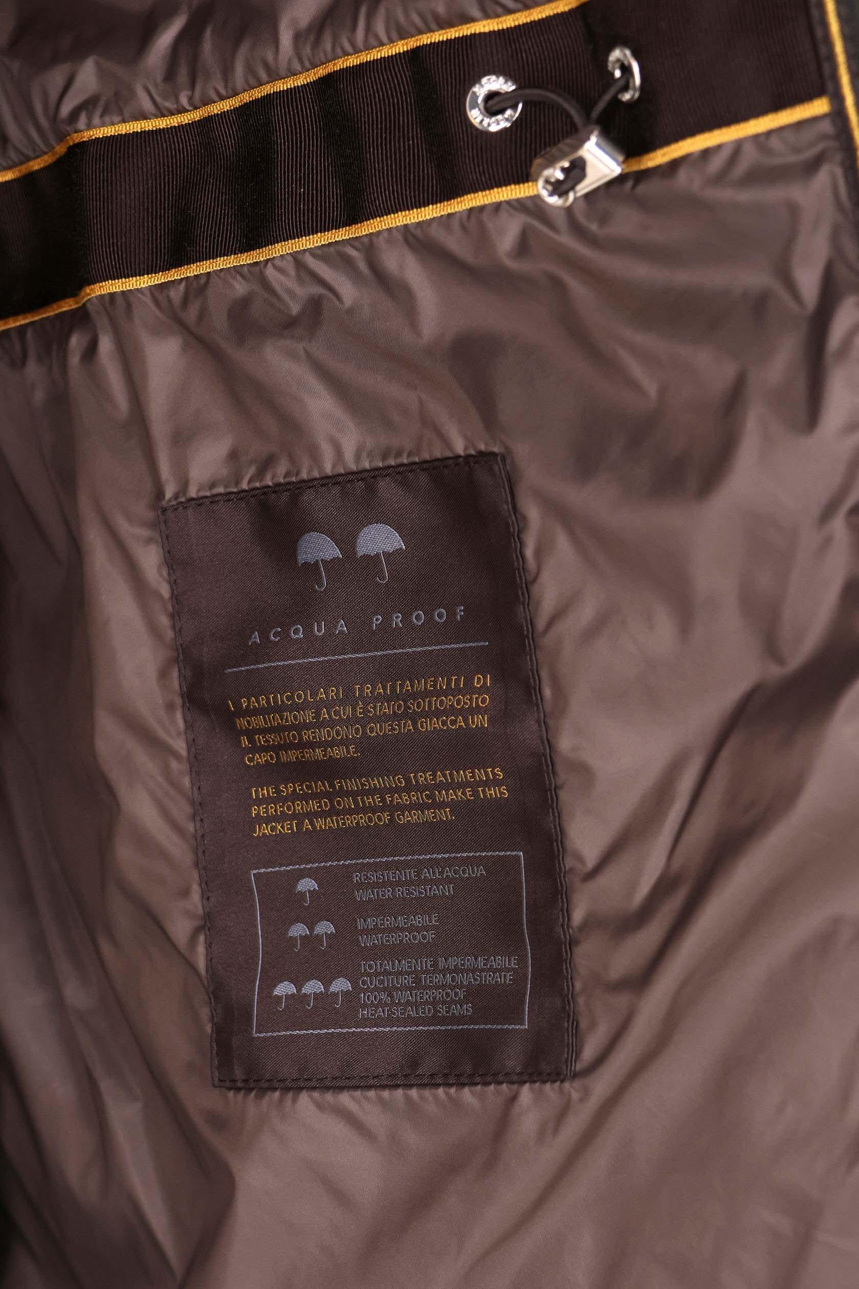 Moorer Field jacket in nylon leggero linea Acqua mod. Denver-Stp DENVER-STP FOREST 