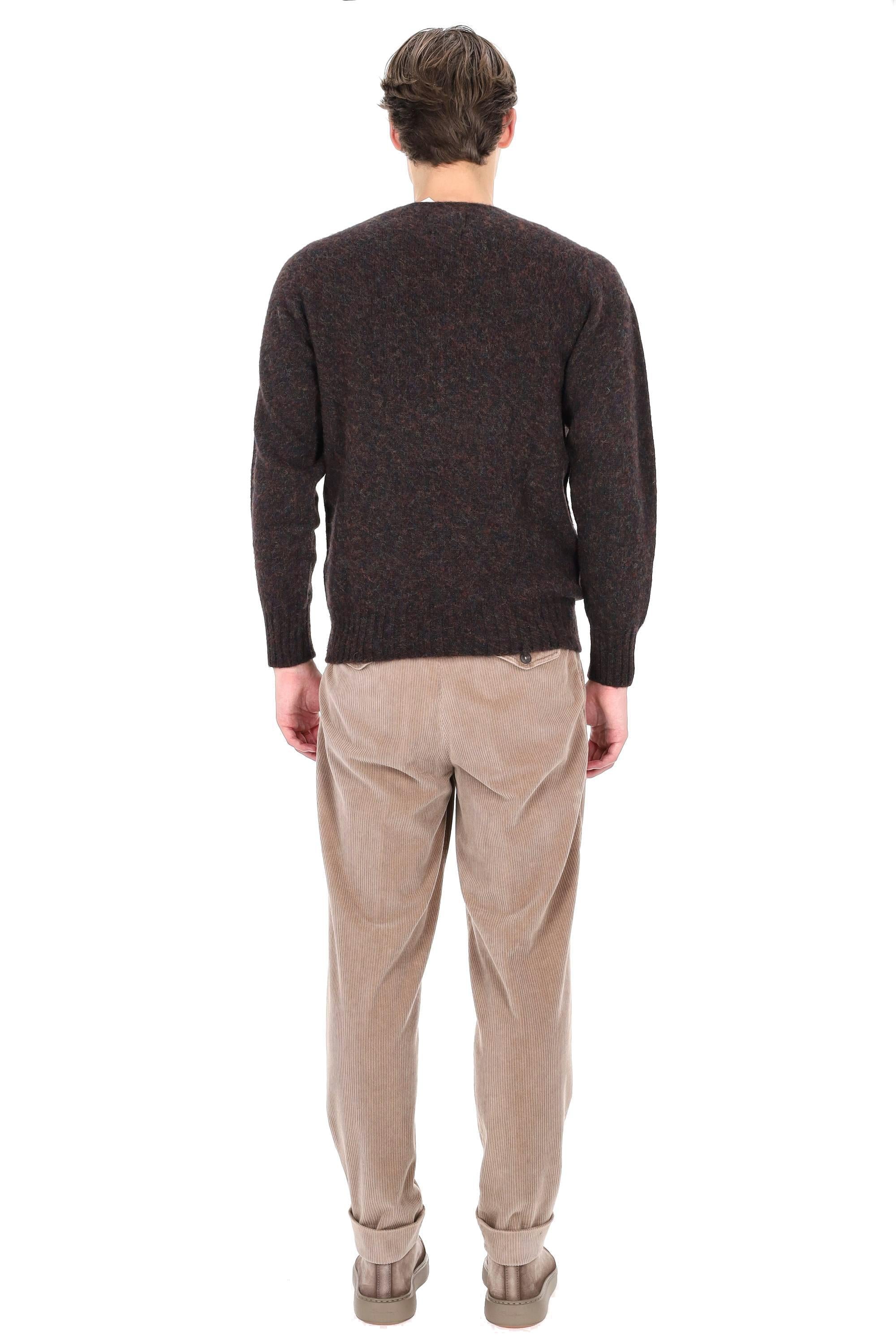Howlin' Maglia girocollo in lana shetland Birth of the Cool BIRTH OF THE COOL/3 WOLF 