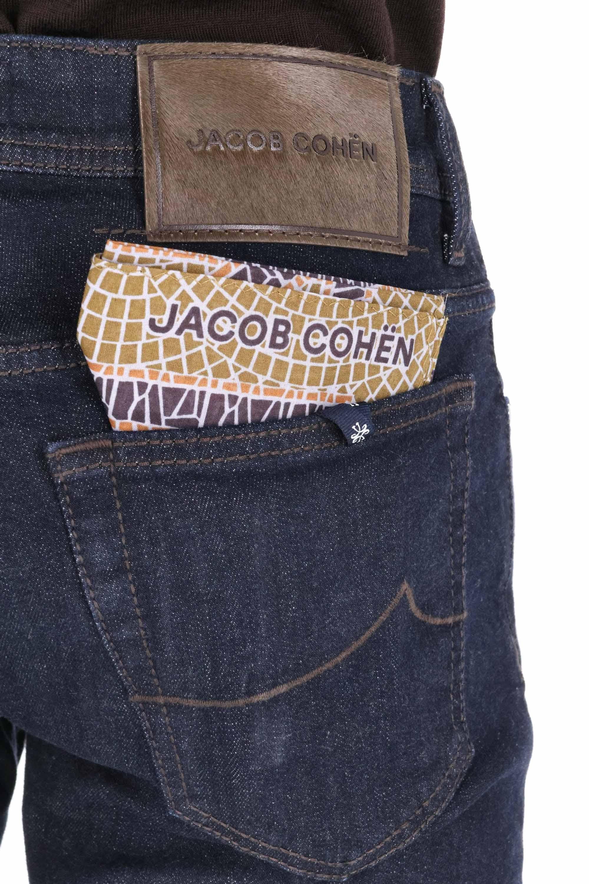 Jacob Cohen Jeans etichetta cavallino verde JUM_QE004-030-S4071 100D 
