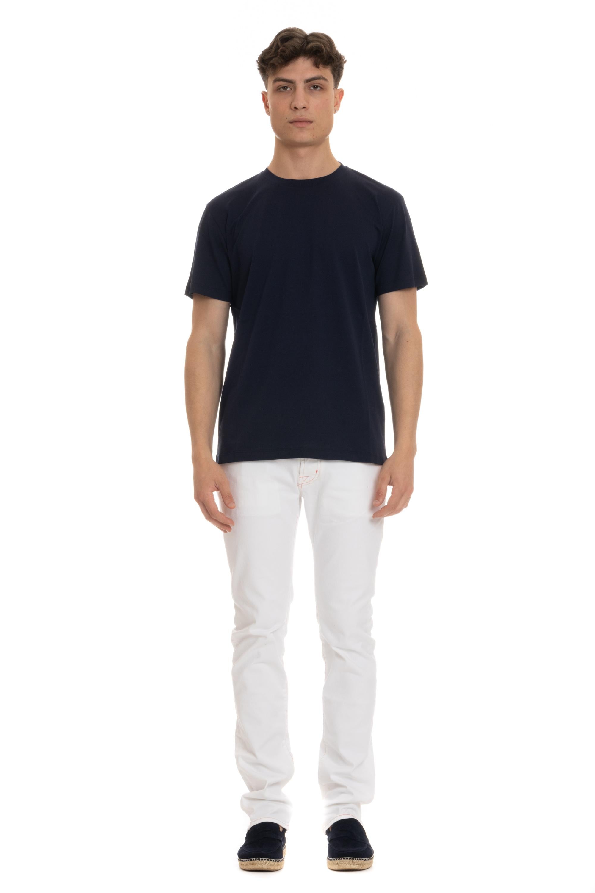 Roberto Collina T-shirt in jersey di cotone RT51021 10 