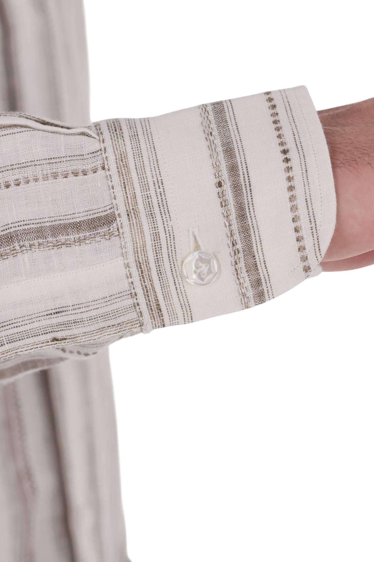 Barba Camicia in lino riga special Dandylife LIU13P0154040.R 0002 