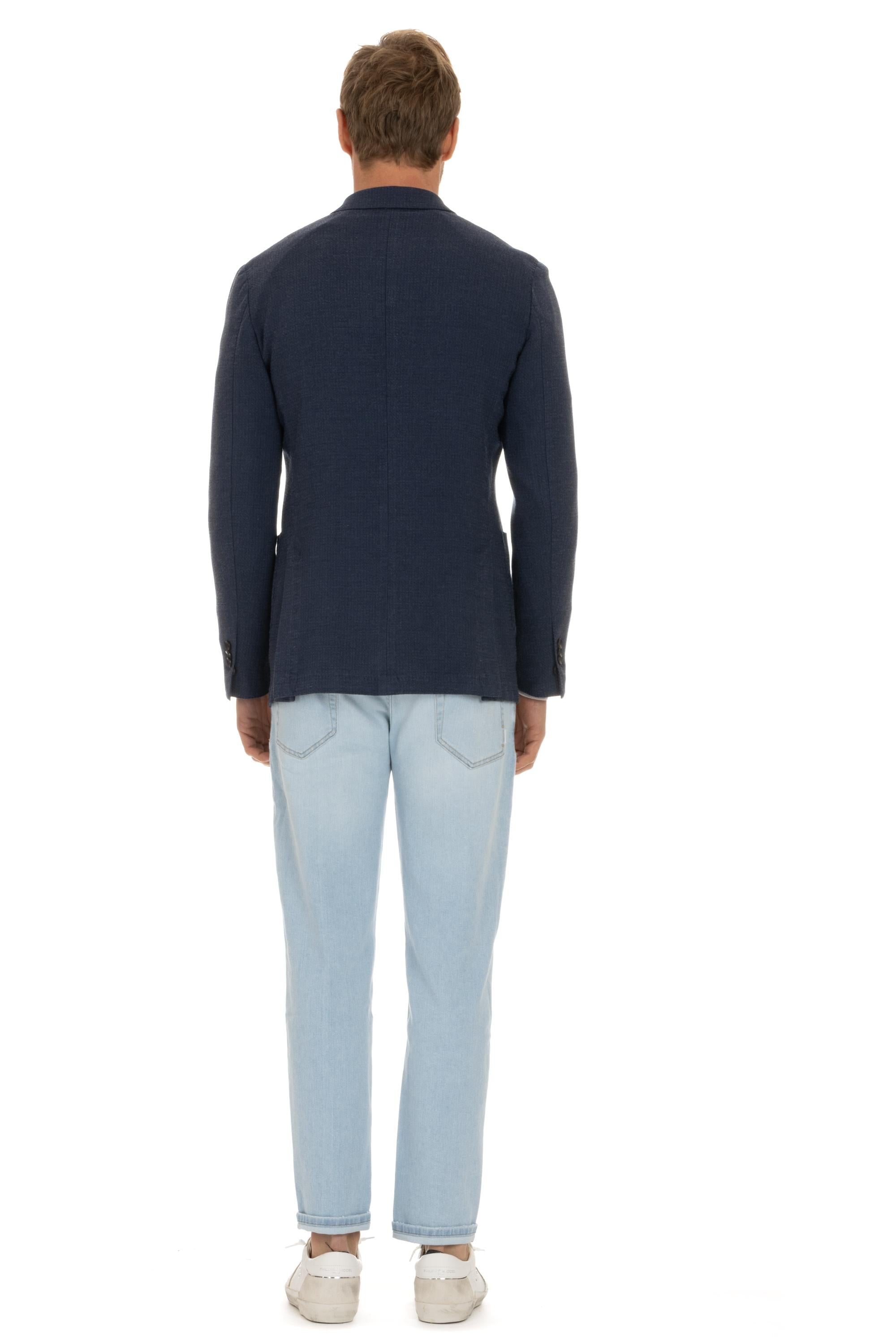 Giacca superlight in lana-seta EQ301AV EQR62203 851TW Lardini 