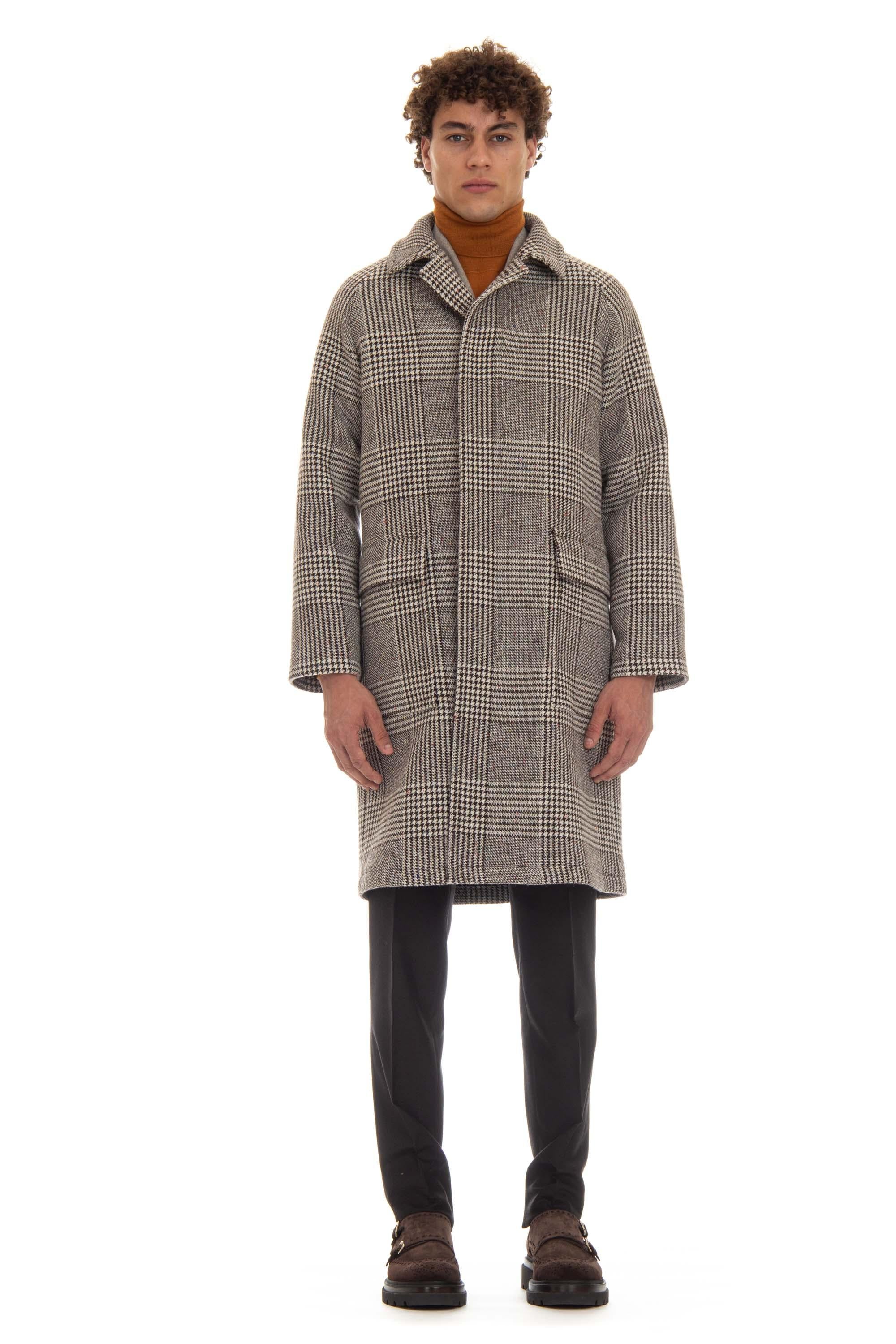 Cappotto sale e pepe principe di Galles mod. Loyd LOYD/S G30007 M1026 Tagliatore 