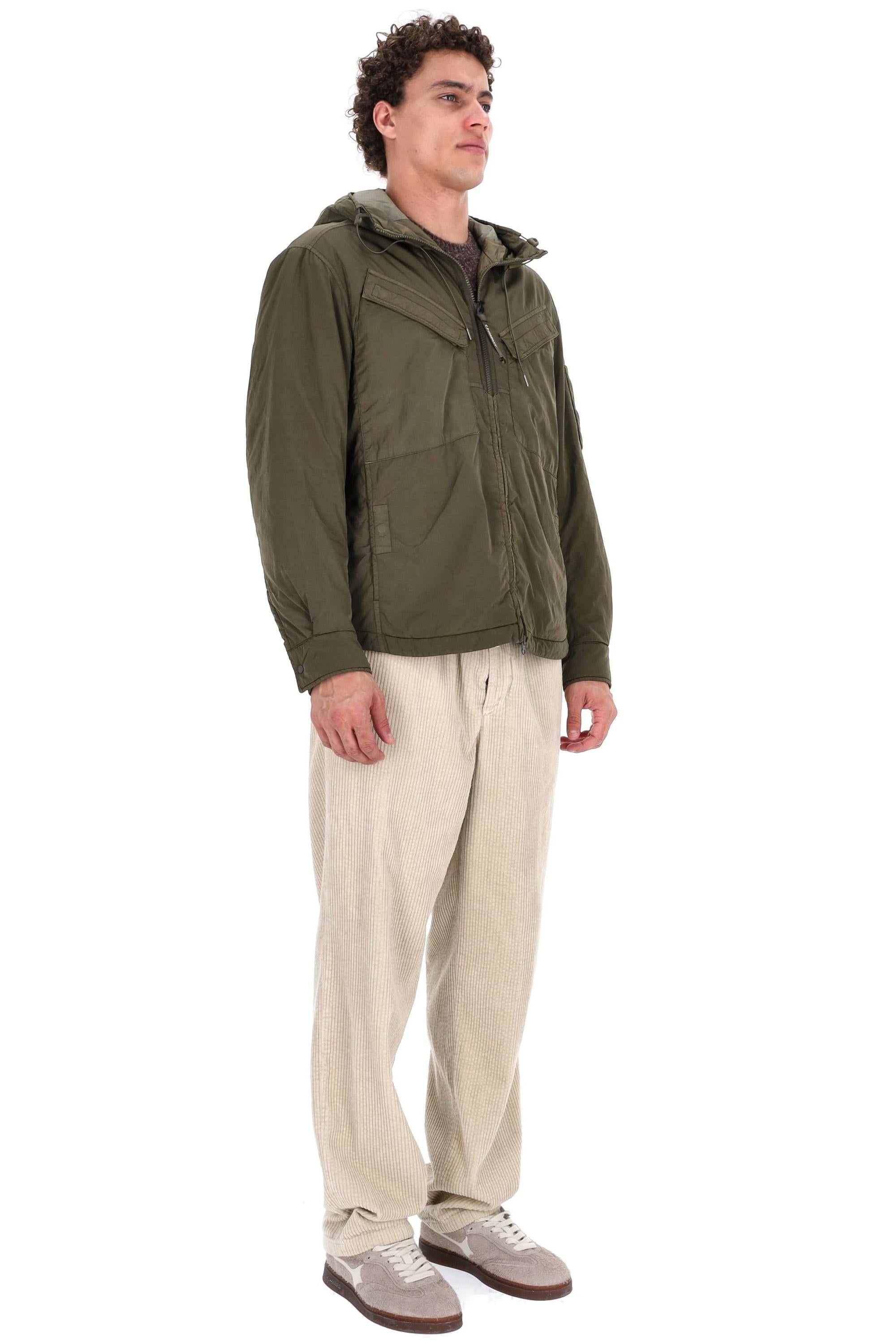 CP Company Giubbotto bomber con cappuccio Chrome-R MOS084A00-5904G 683 