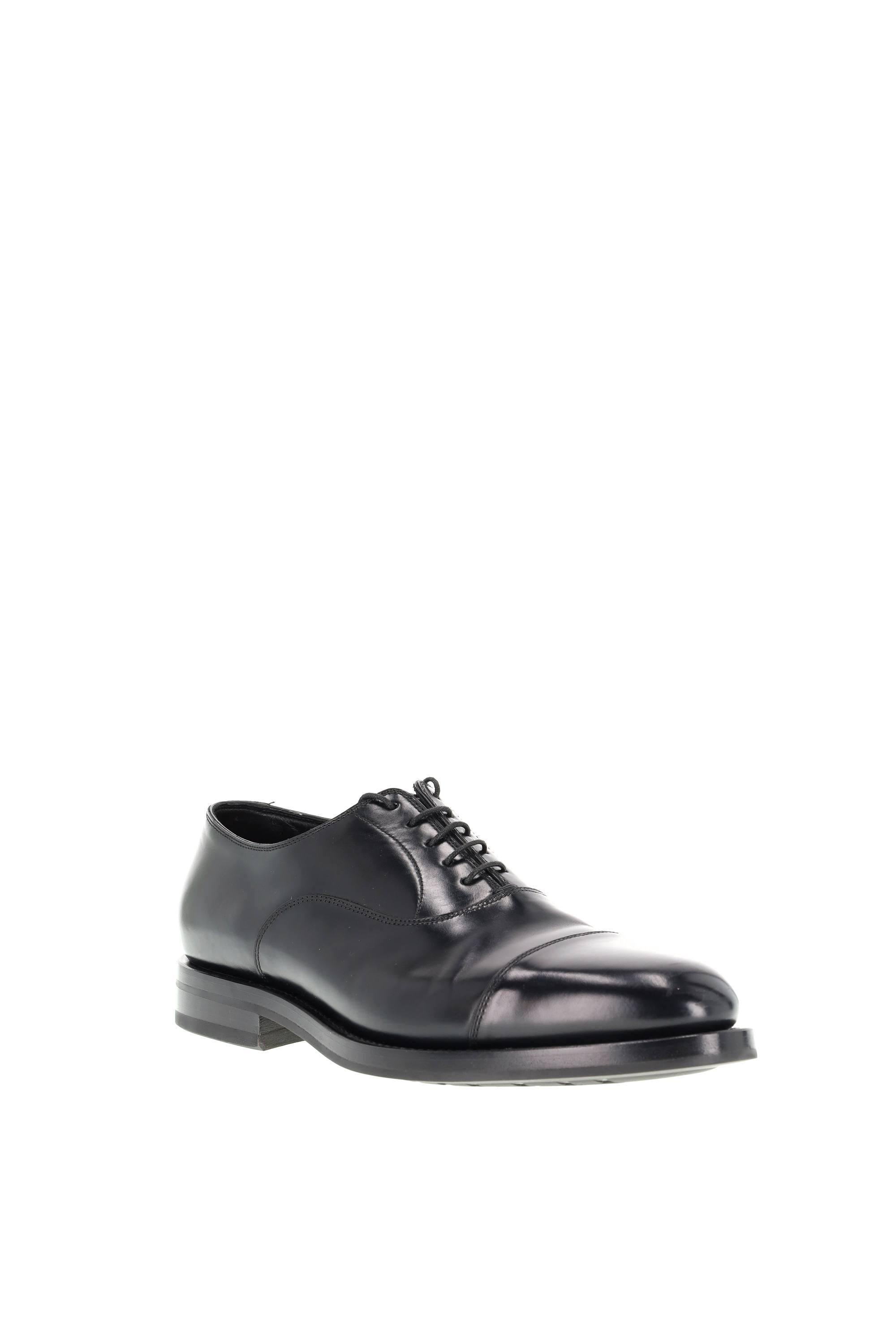 Santoni Scarpa stringata oxford in pelle MCAD18883JJ6BNTG N01 