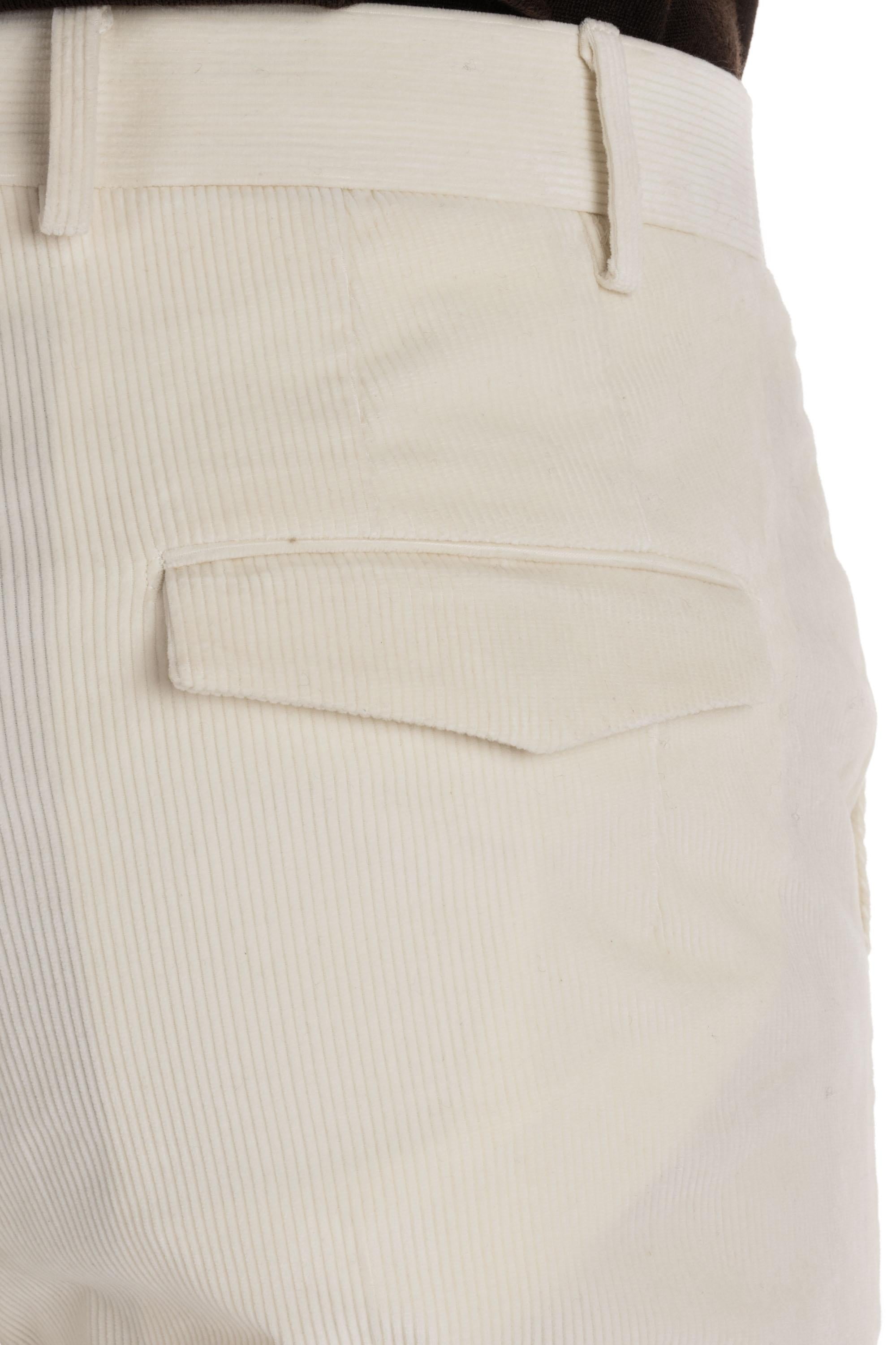 Pantalone in velluto soft touch mille righe Master fit ASMAZ00CL1 PG81_ 0010 PT Torino 