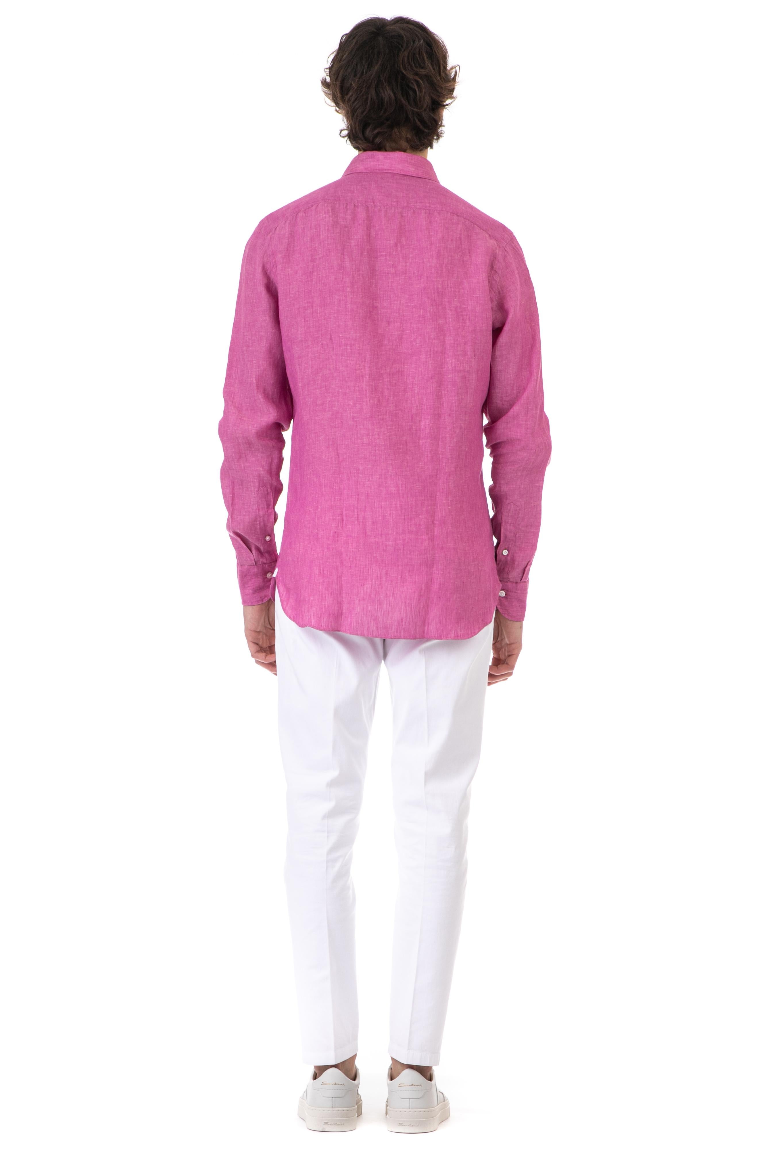 Camicia in lino 16035/2 13 Borriello 